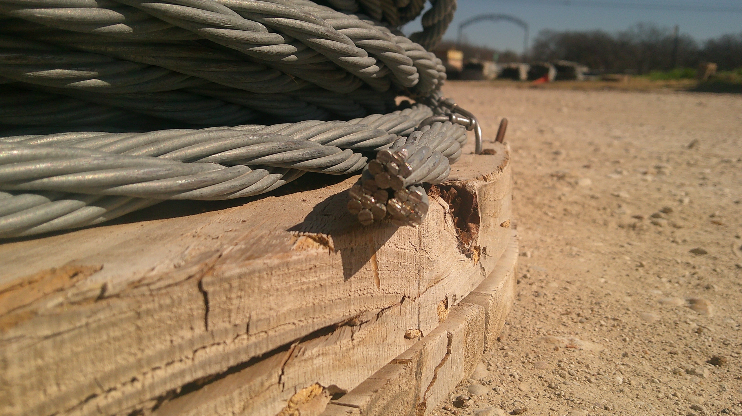 used steel cable