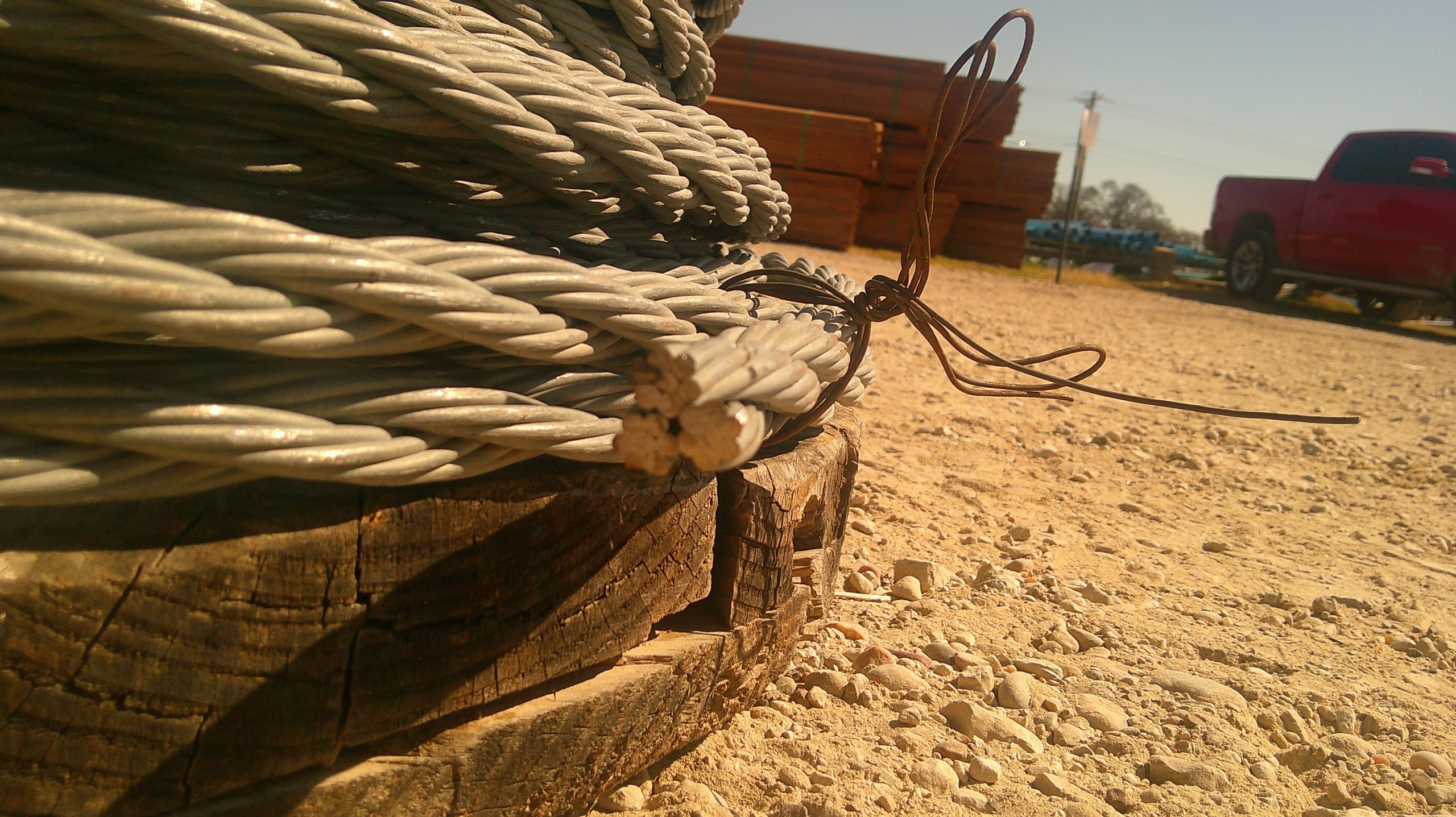 used steel cable