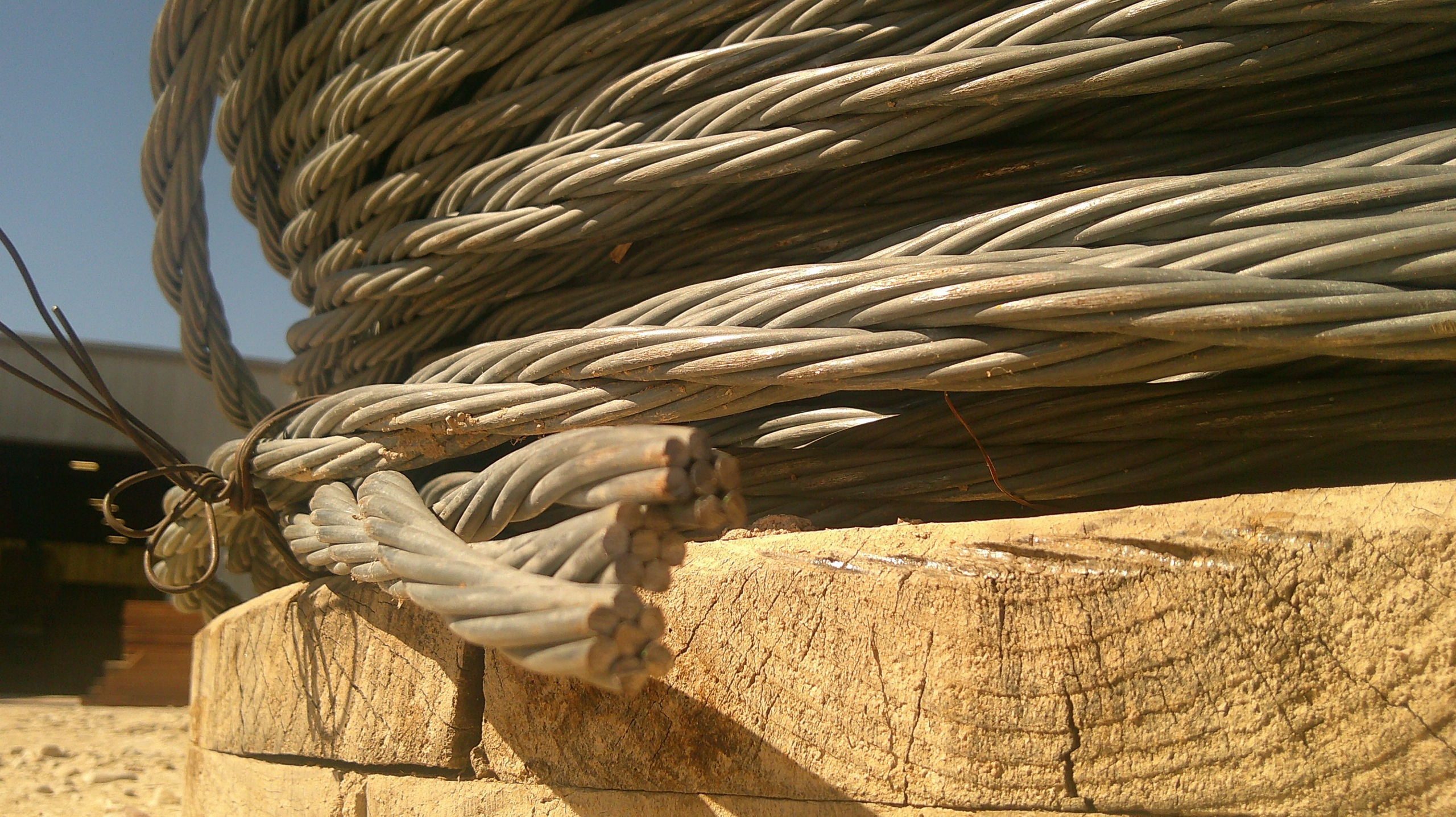 used steel cable