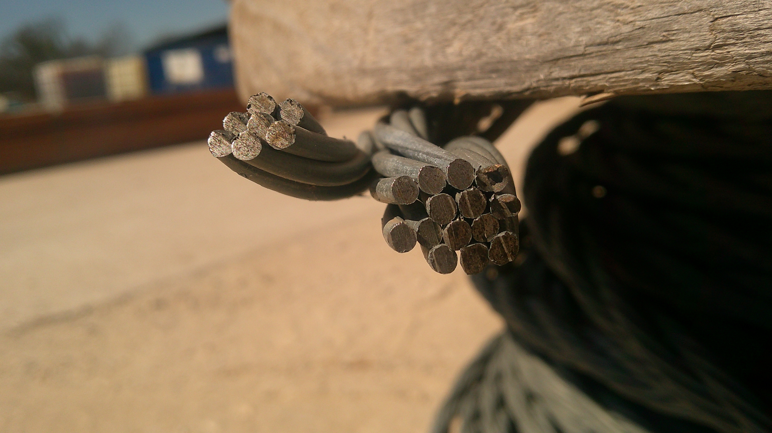 used steel cable