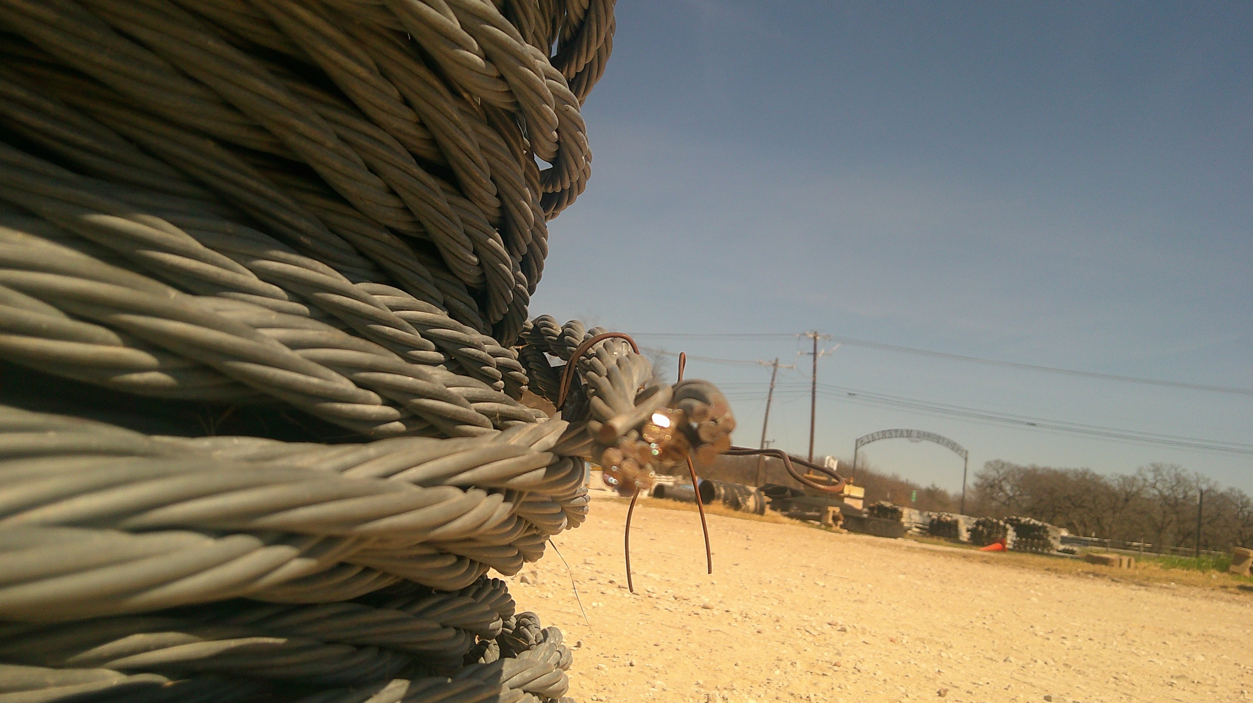 used steel cable