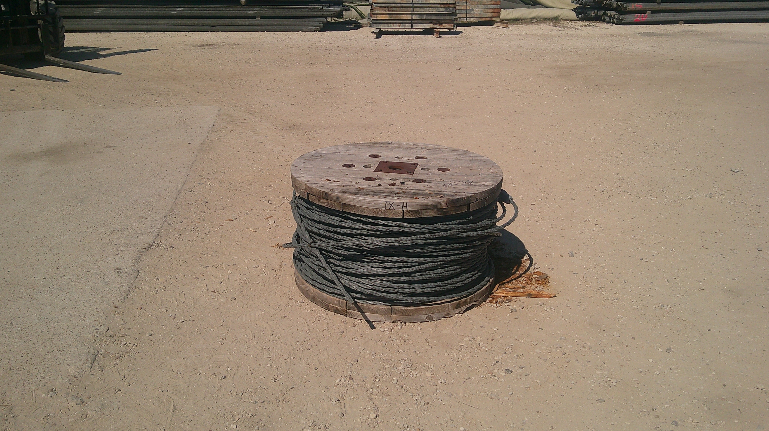 used steel cable
