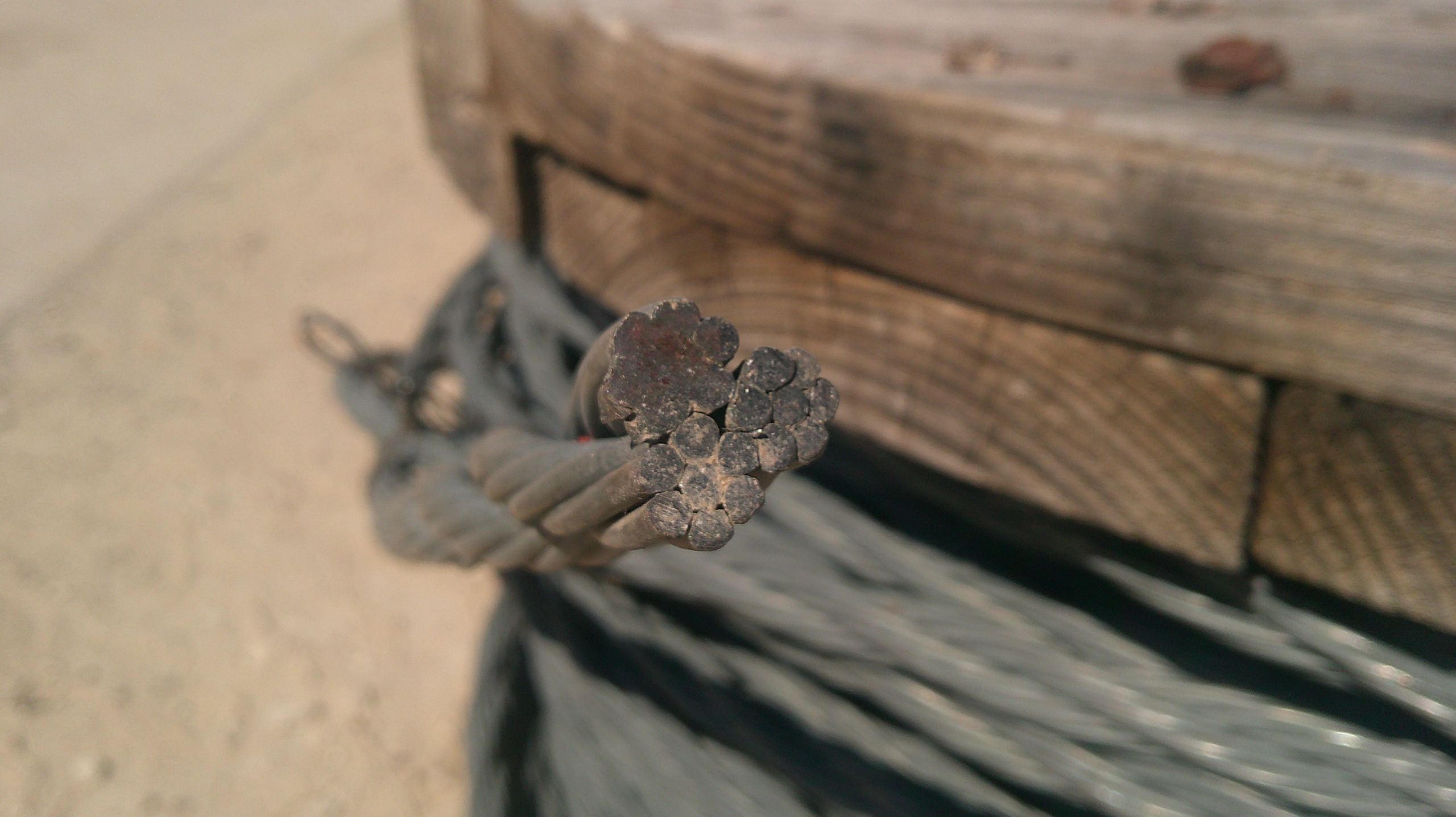 used steel cable