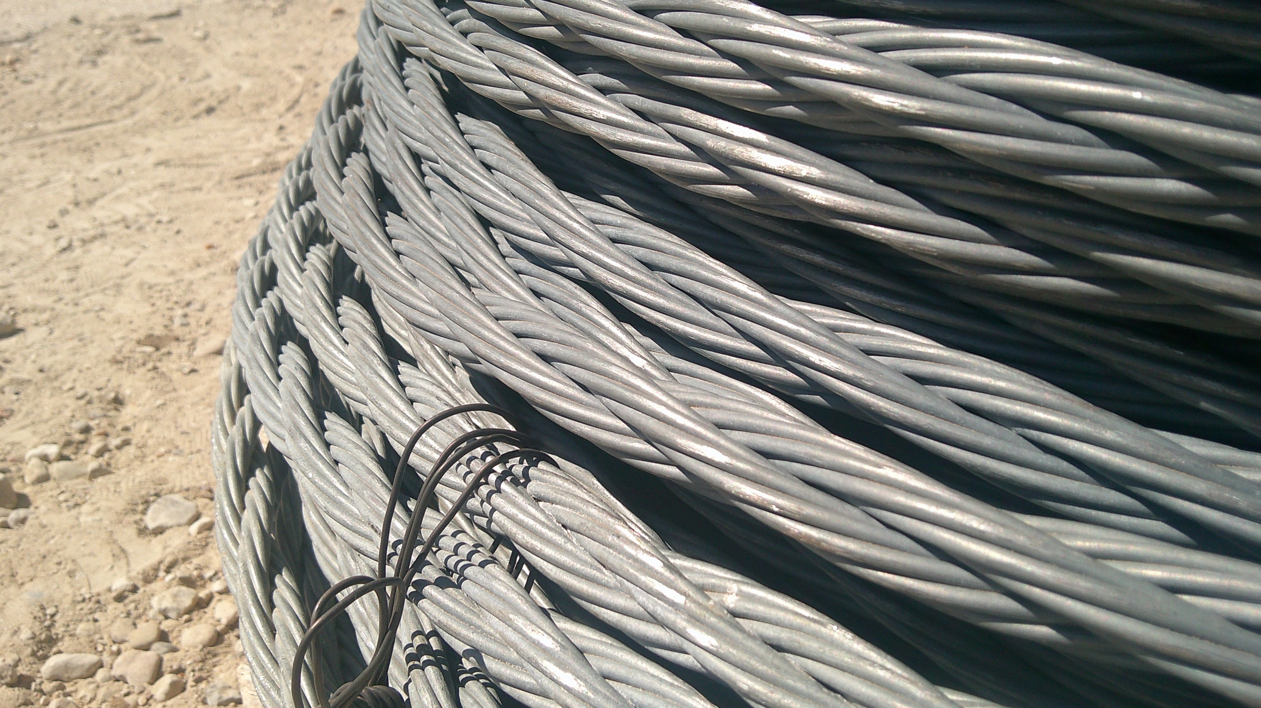 used steel cable
