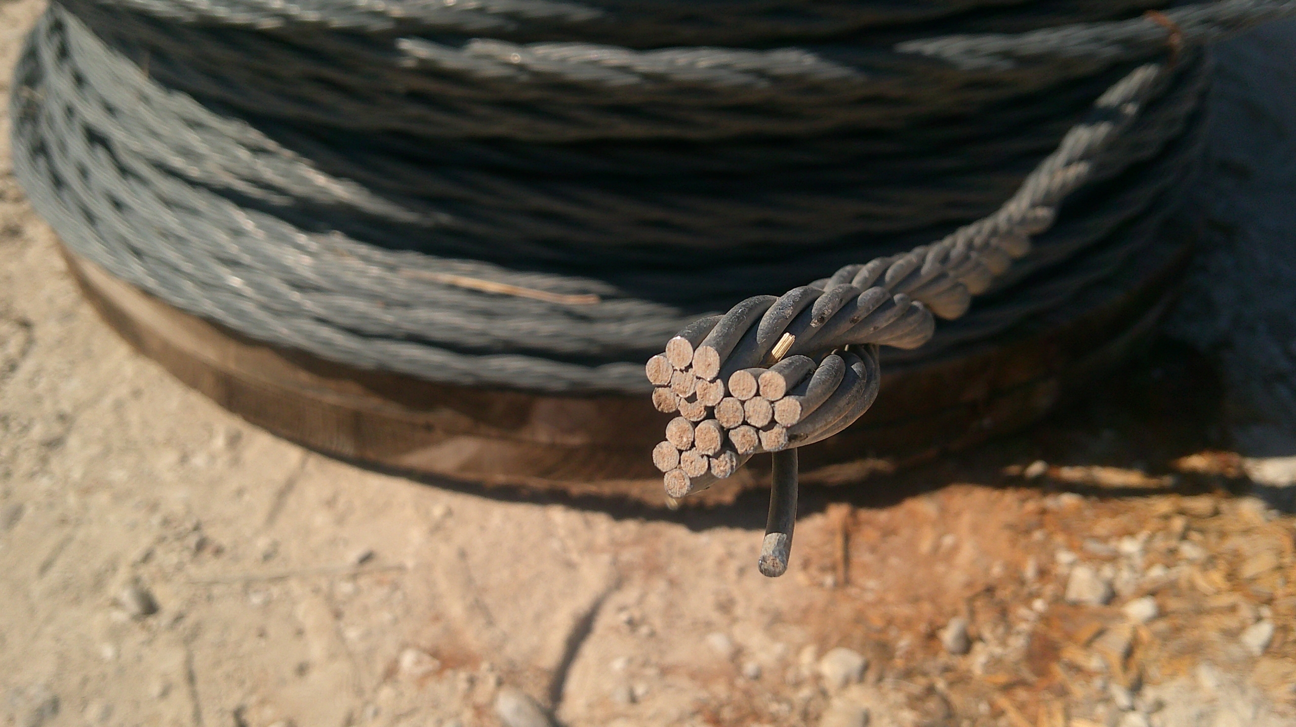 used steel cable