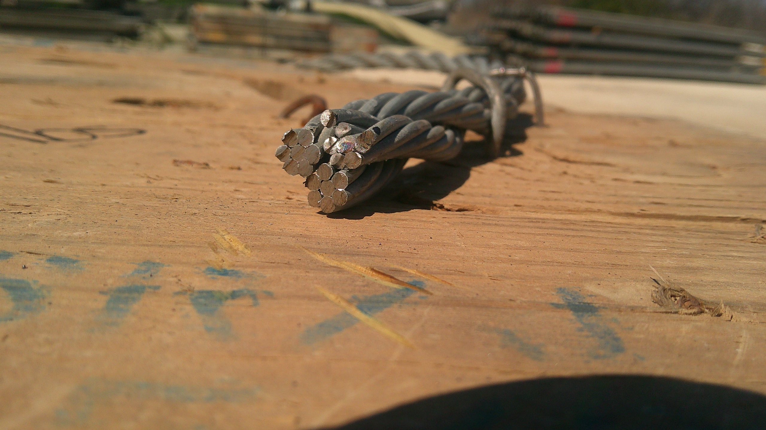 used steel cable