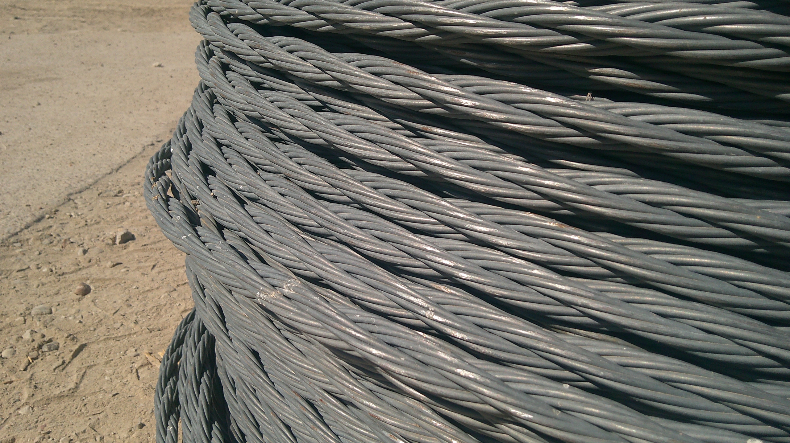 used steel cable