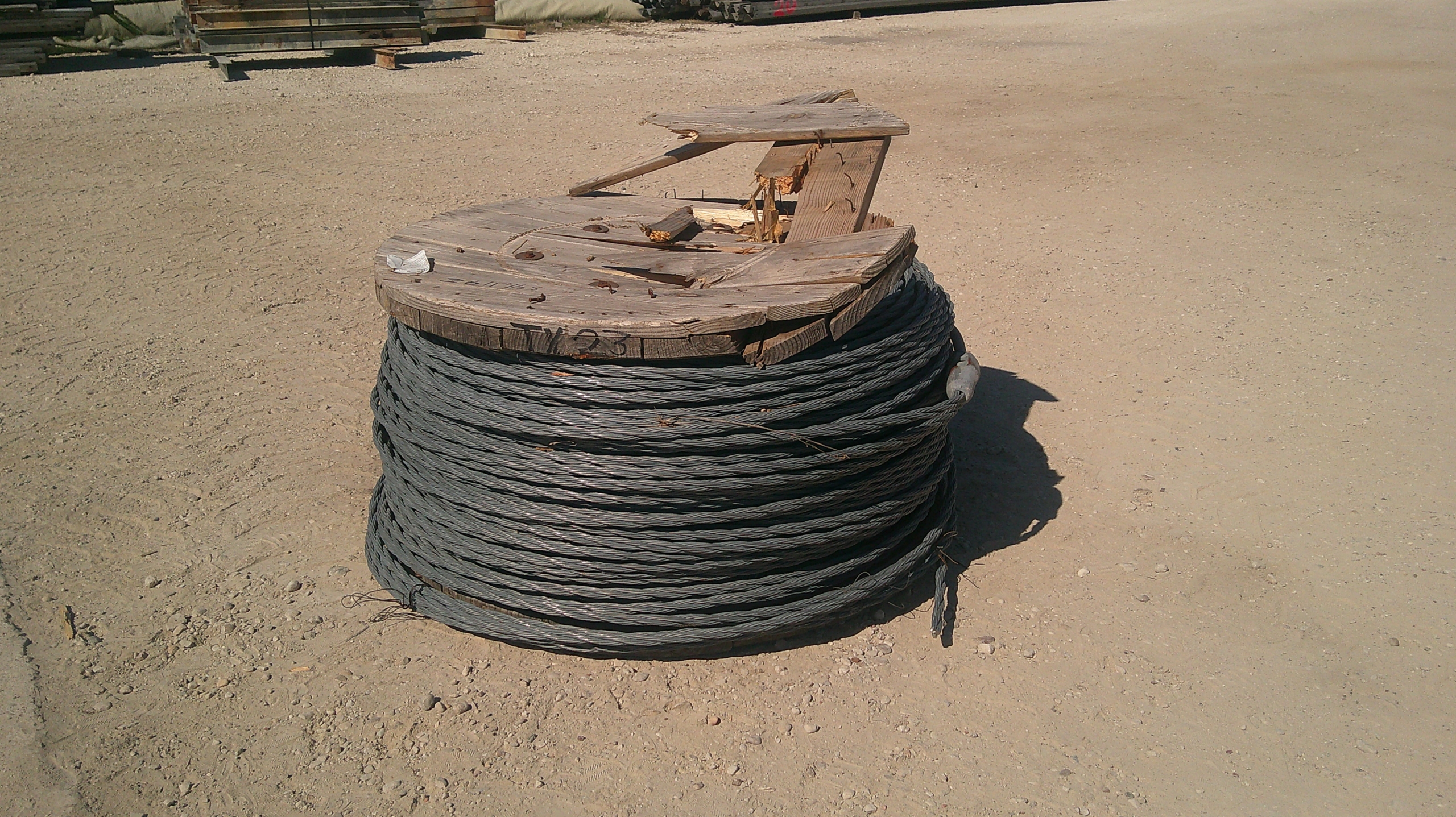 used steel cable
