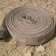 Fire Hose - 2-1/2" x 40' w/ 2 Couplings off white fire hose with couplings