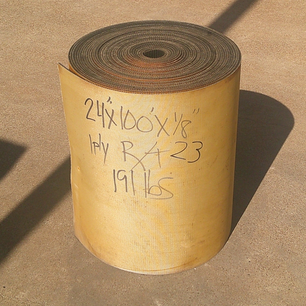 Rough Top Conveyor 24" x 100' x 1/8" - 1ply