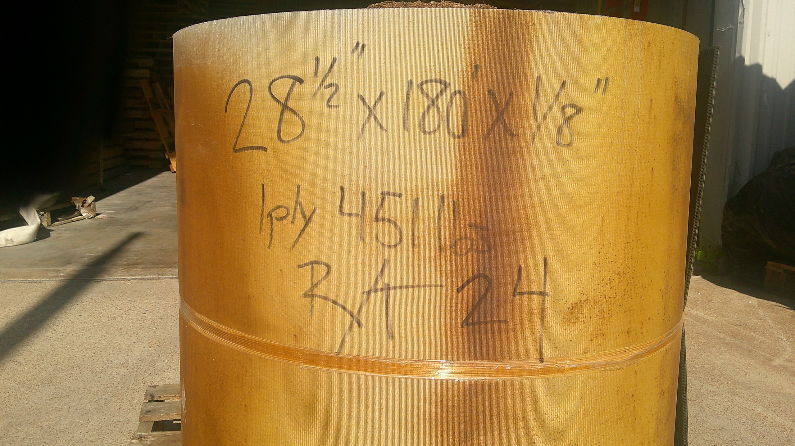 Rough Top Conveyor 28-1/2" x 180' x 1/8" - 1ply - Image 2