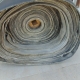 Conveyor 45" x 275' x 3/8" - 3ply - Spliced A roll of used rubber conveyor