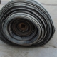 Conveyor 8" - 31" x 225' x 3/8" - 3ply - Spliced A roll of used rubber conveyor
