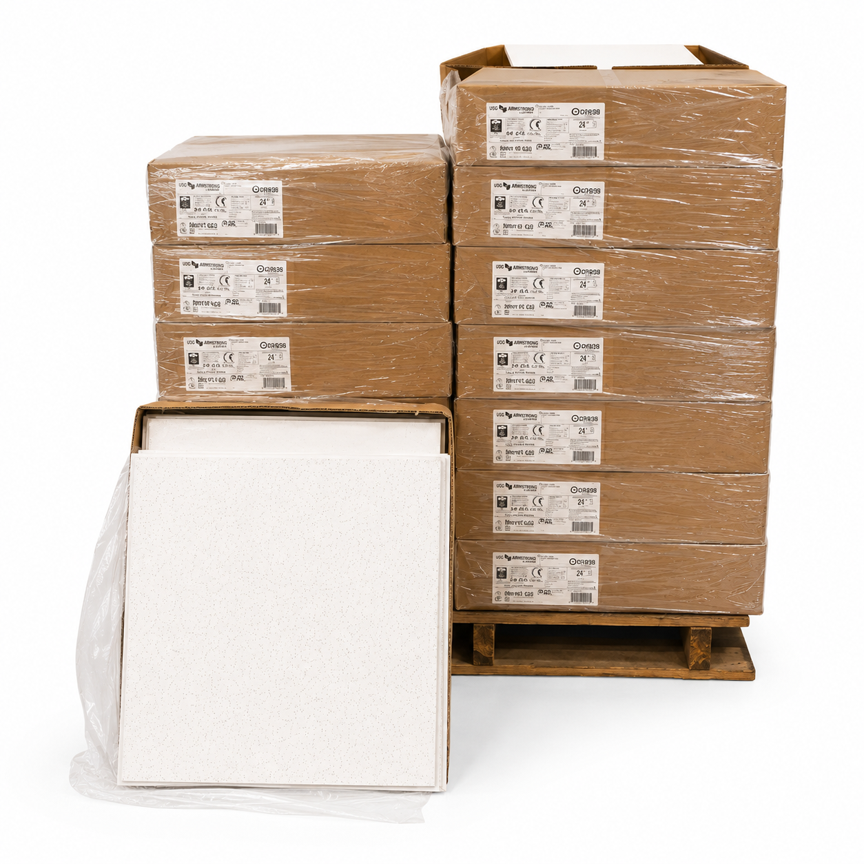 Ceiling Tiles - 24" x 24" x 5/8" - Octave 6