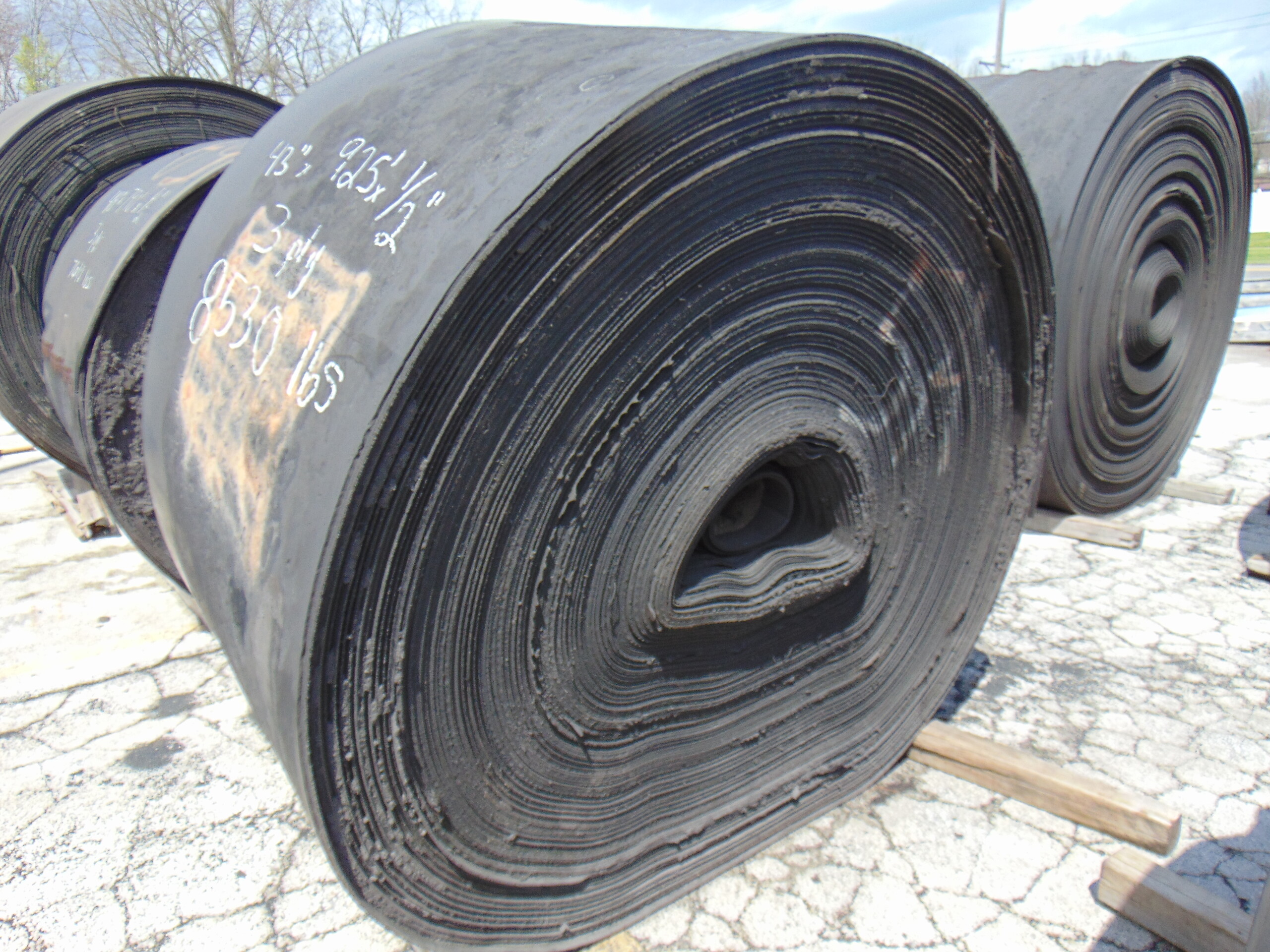 Used Rubber Conveyor