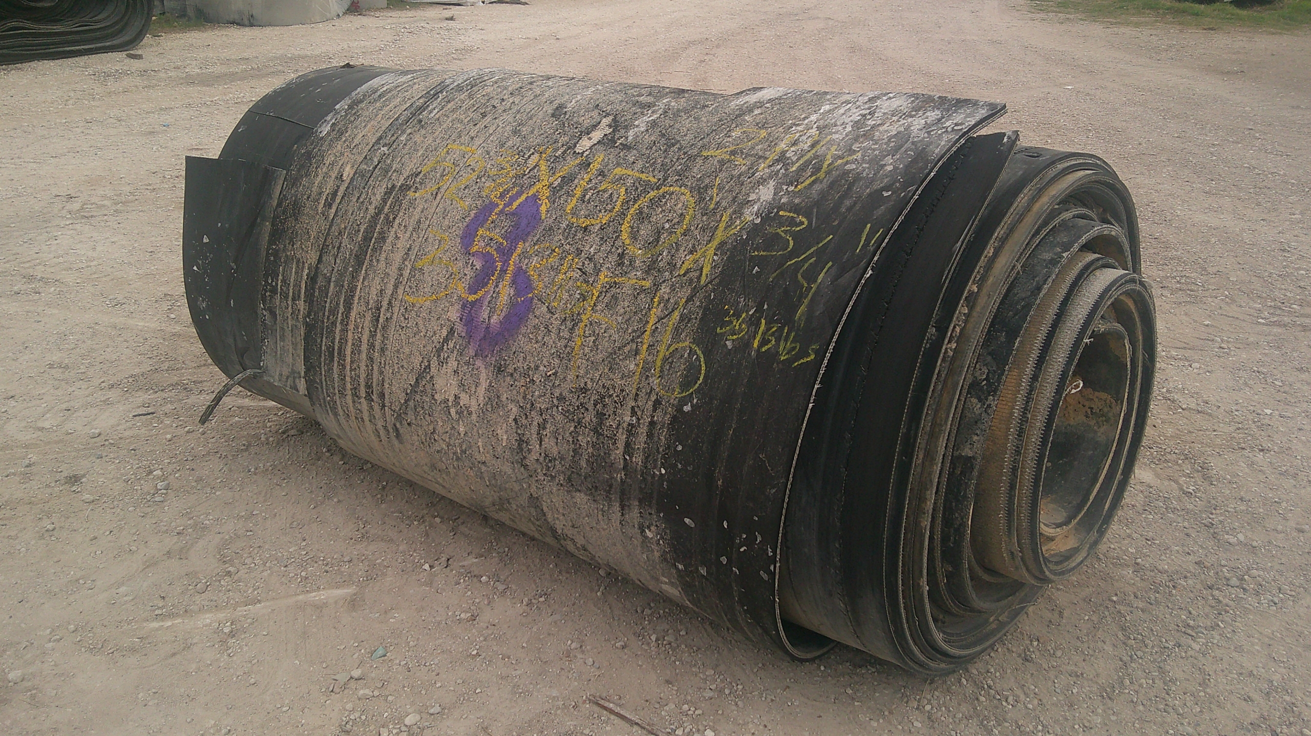 Used Rubber Conveyor