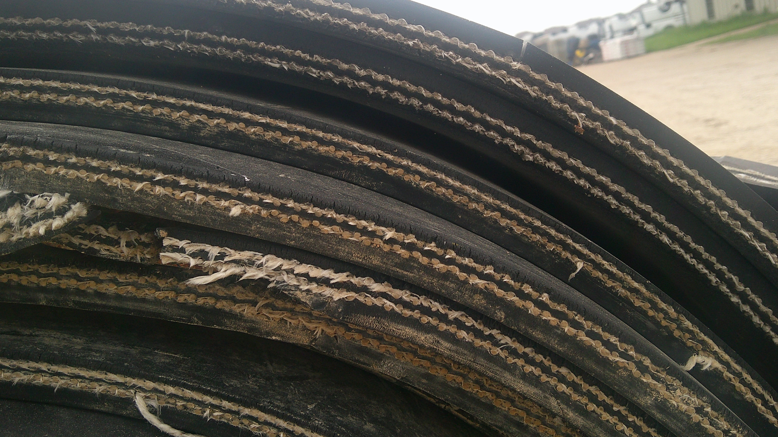 Used Rubber Conveyor