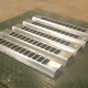 Steel Punch Decking - 28" x 24" Galvanized Steel Punch Decking
