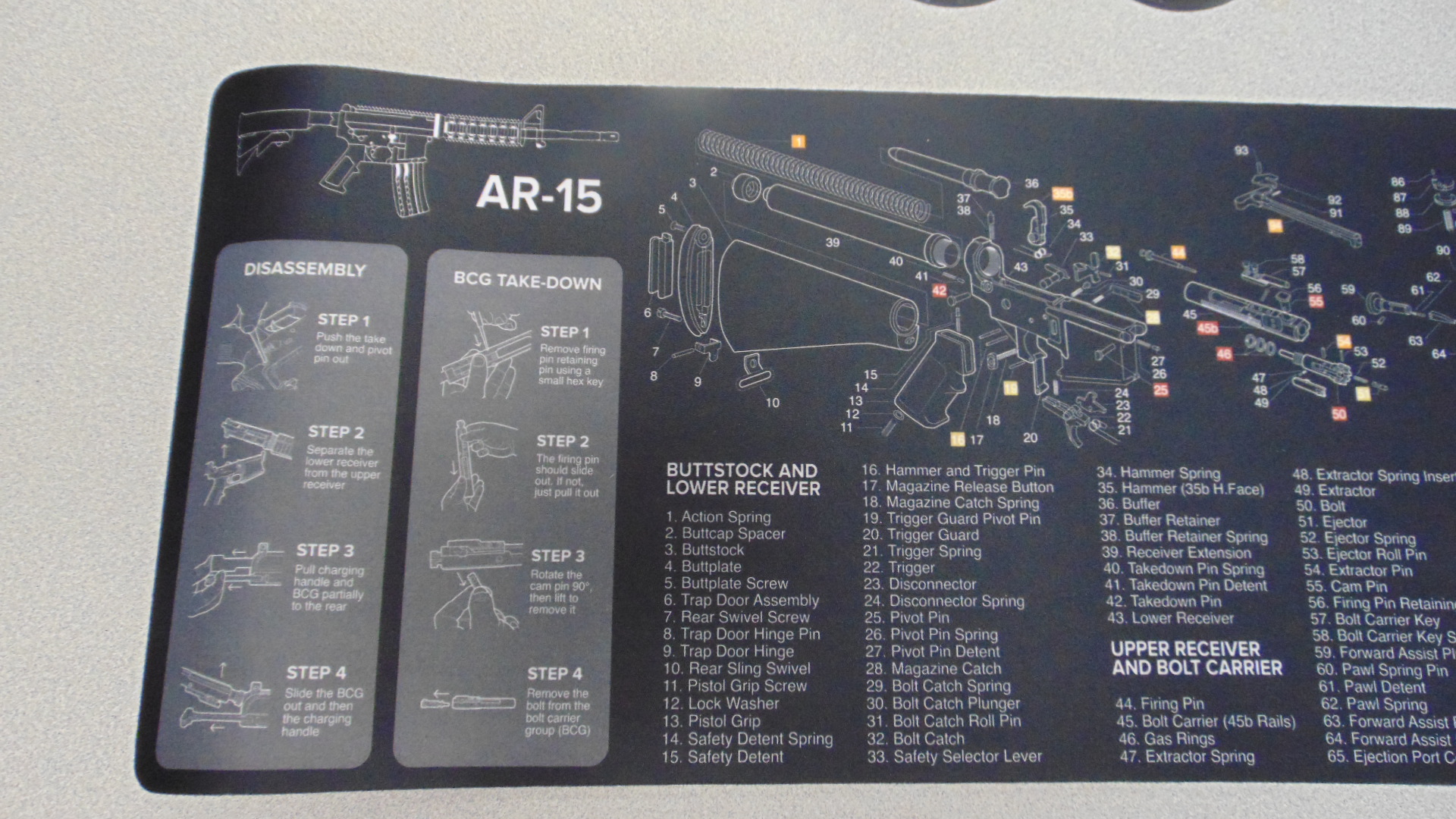 Gun Cleaning Mat