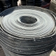 Conveyor 33" x 400' x 3/8" - 4 ply A roll of used rubber conveyor