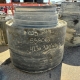 Conveyor 42" x 320' x 5/8" - 3 ply A roll of used rubber conveyor