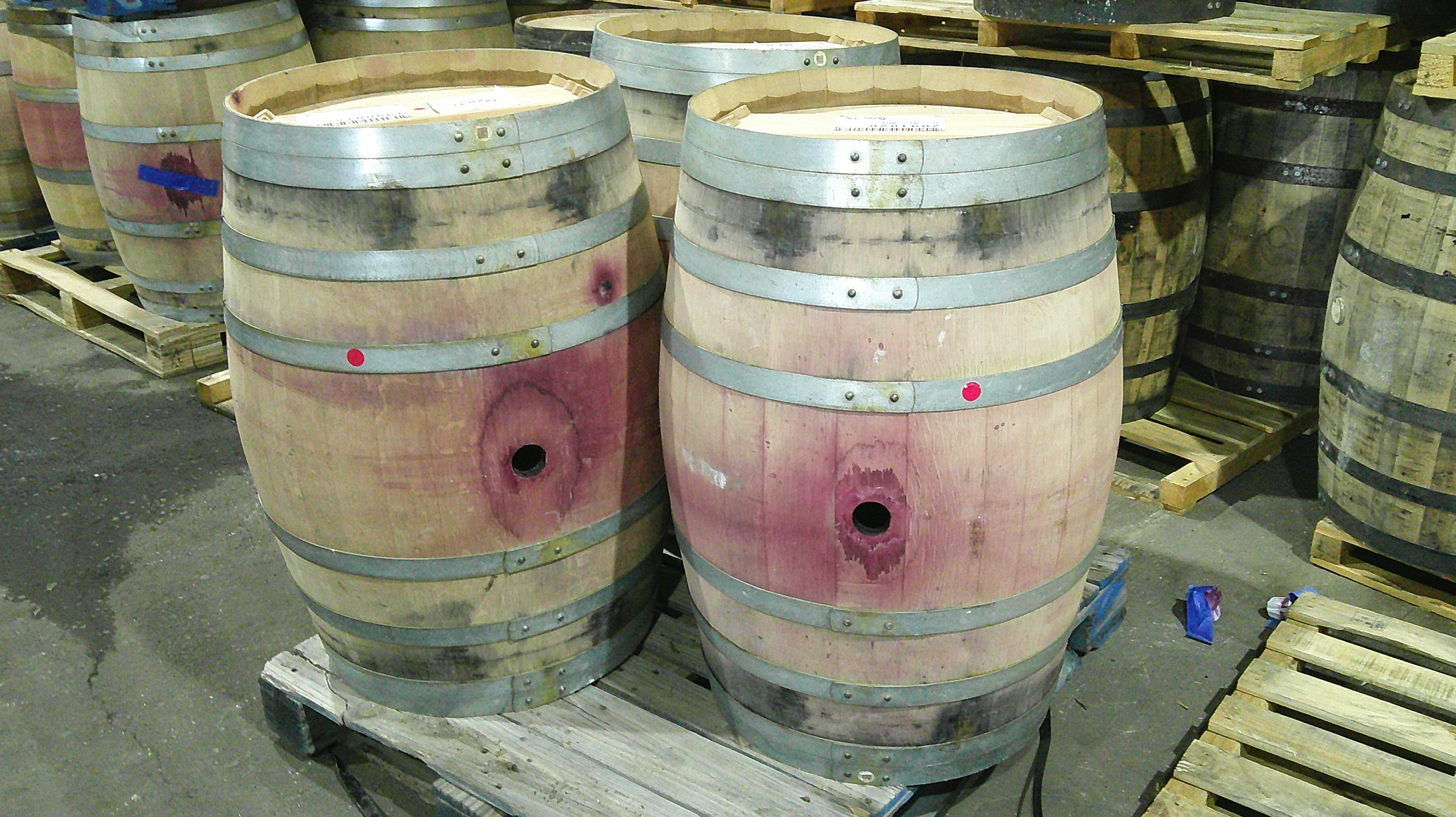 Wooden Wine Barrel - Image 2