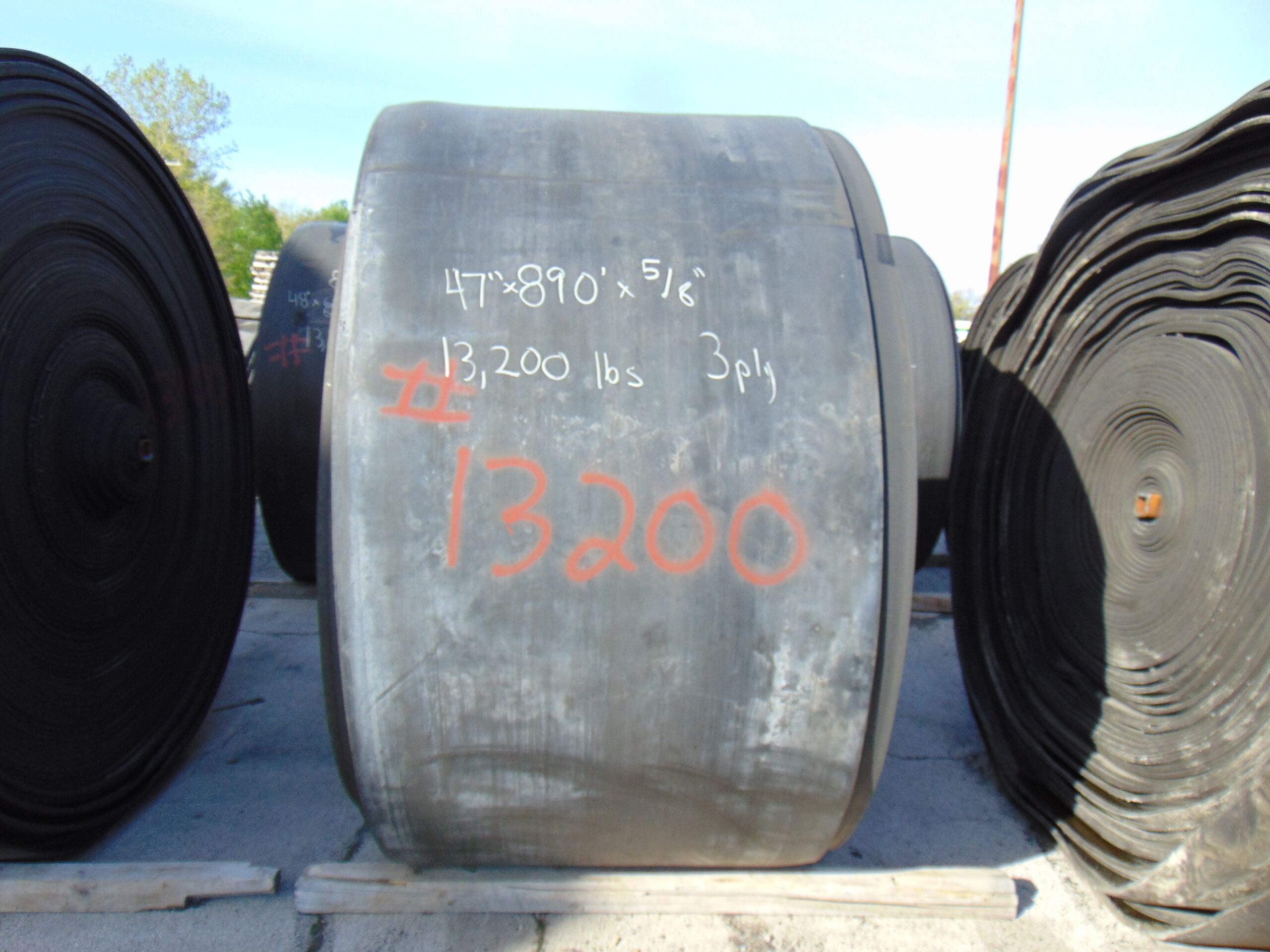 Used Rubber Conveyor