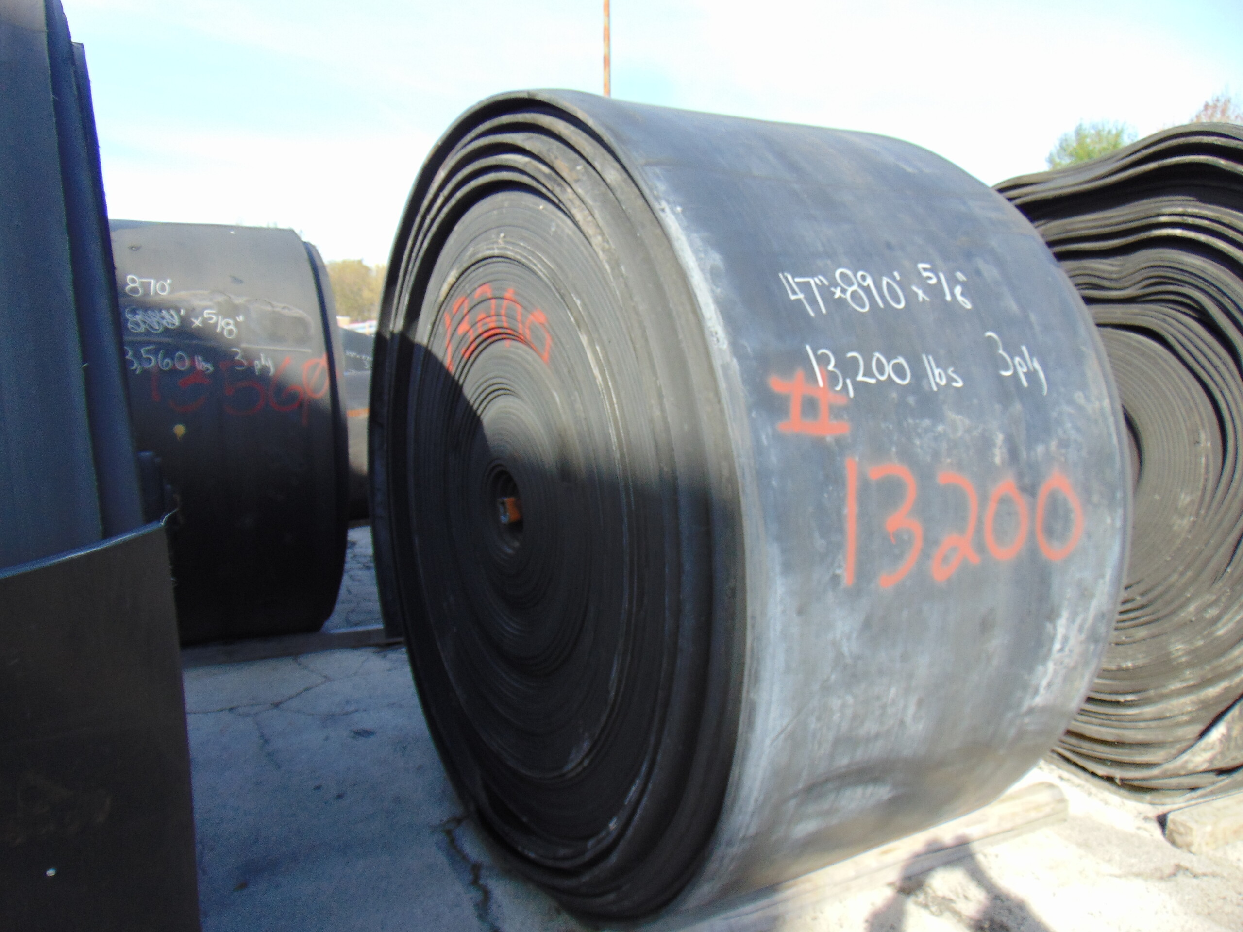 Used Rubber Conveyor