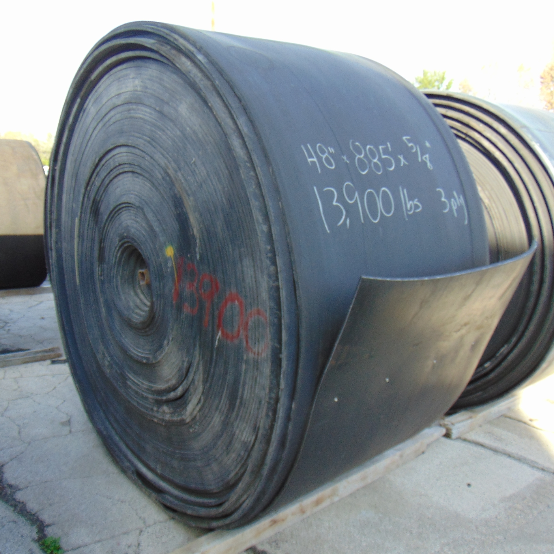 Used Rubber Conveyor