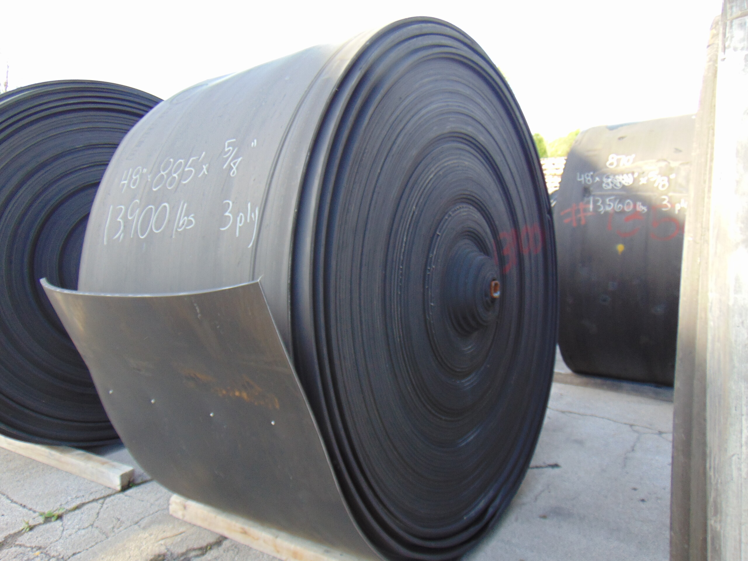 Used Rubber Conveyor
