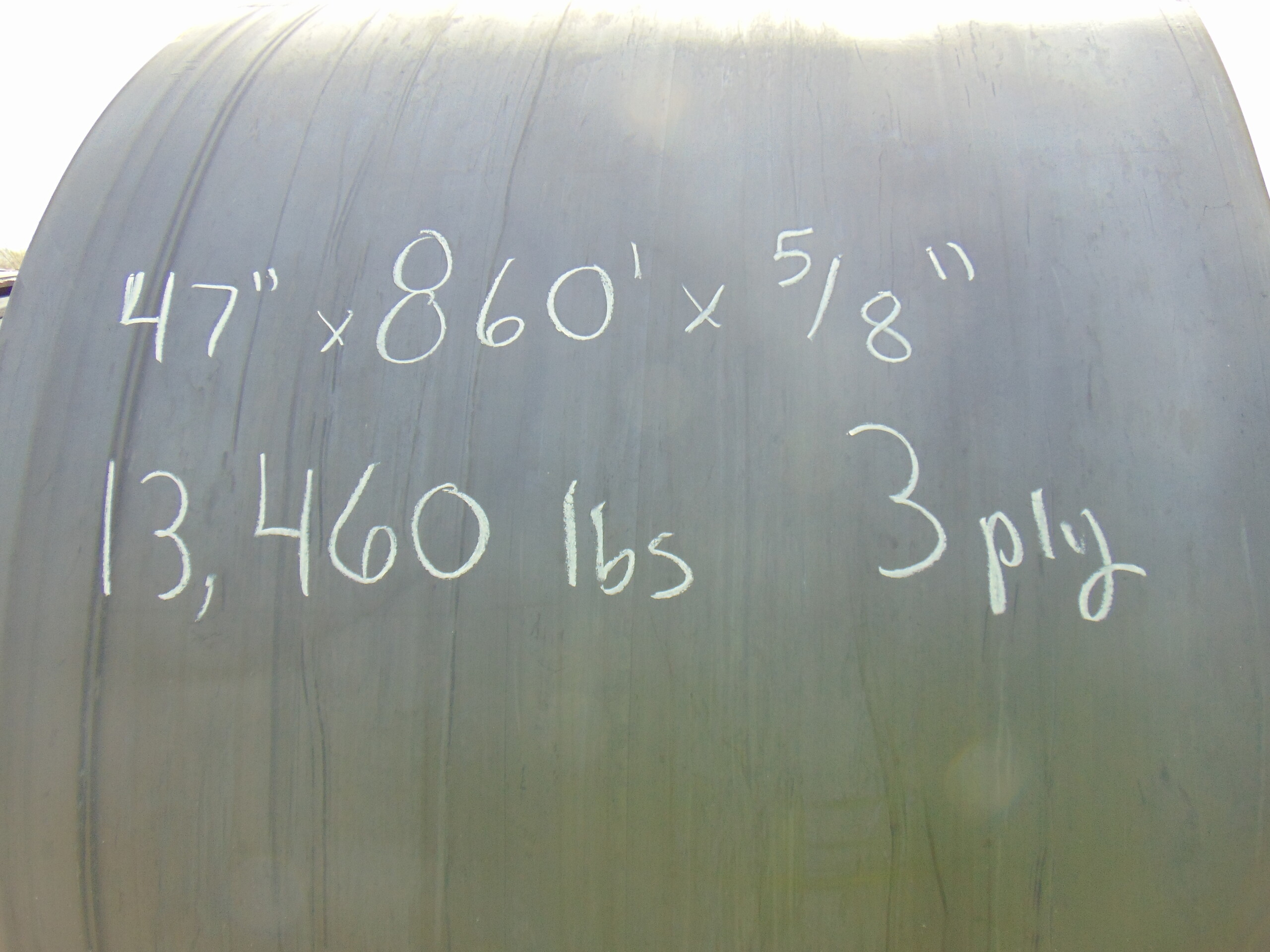 Conveyor 47" x 860' x 5/8" - 3 ply - Image 6