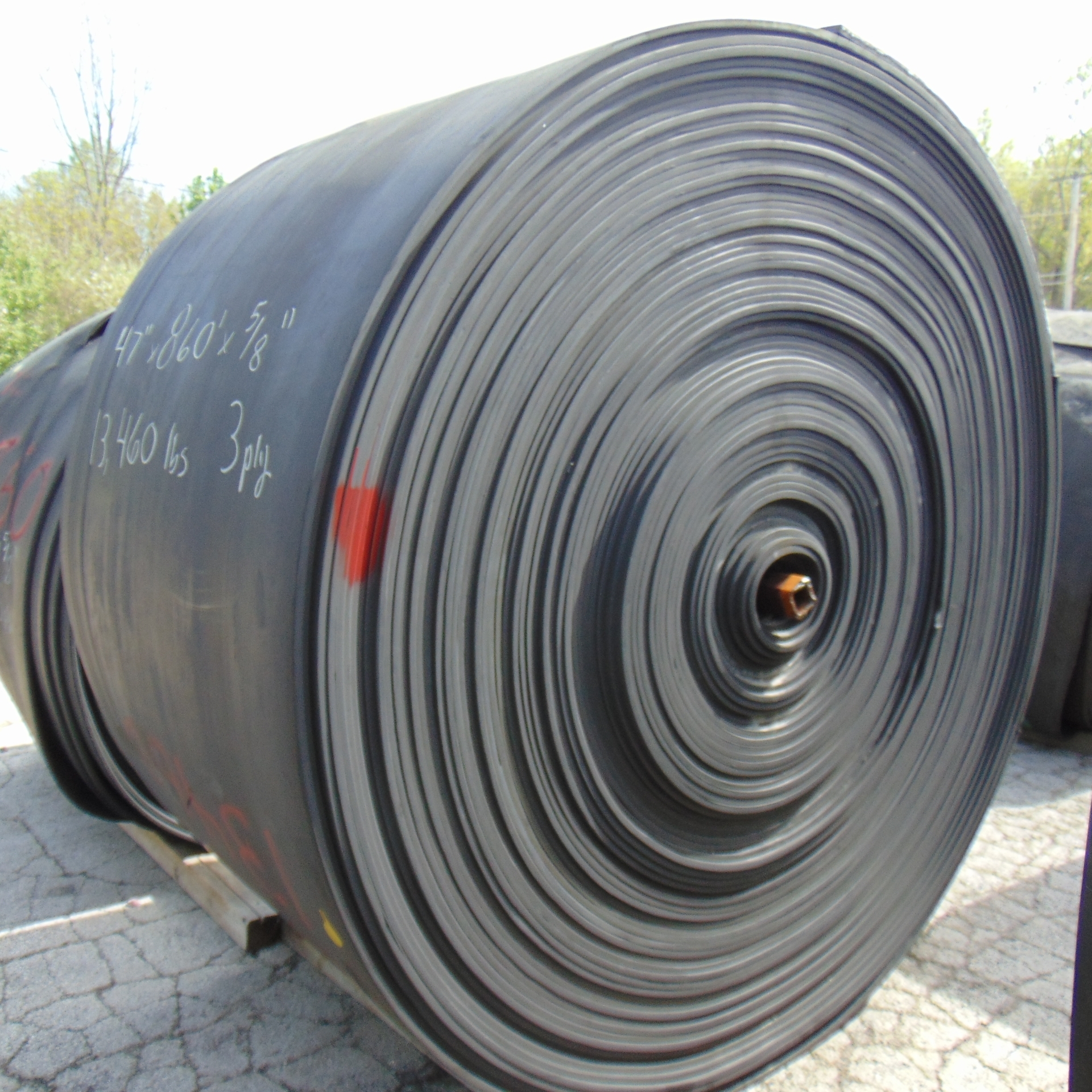Used Rubber Conveyor