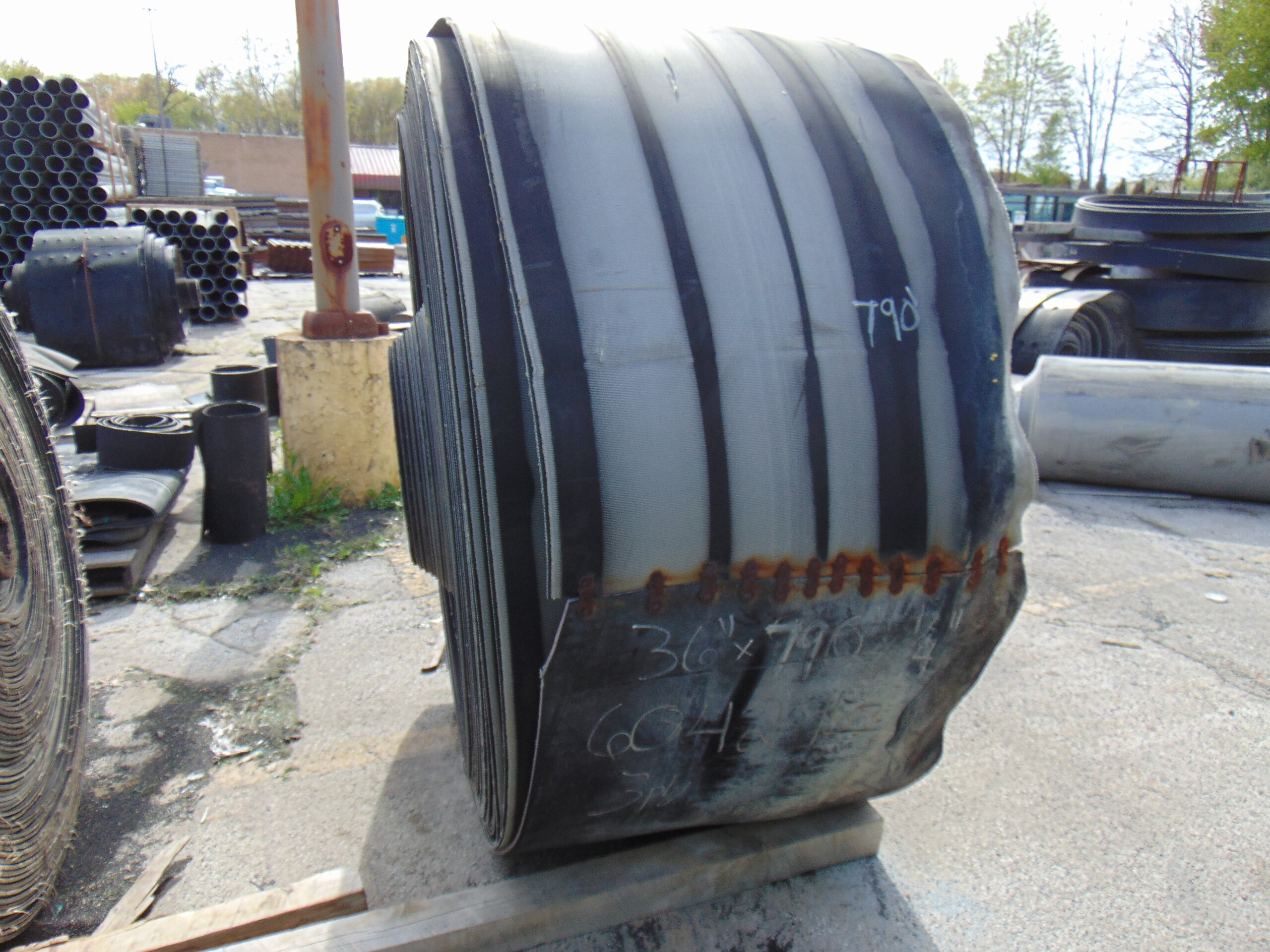 Used Rubber Conveyor