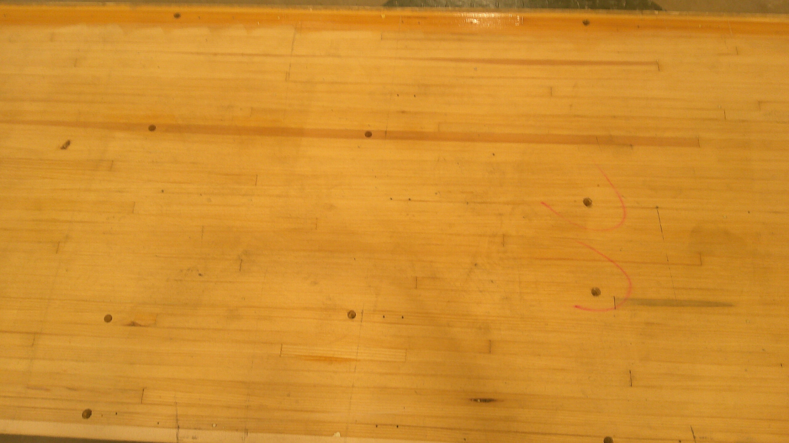 Bowling Alley Wood - 12' x 42" x 2" - Plain - Image 4