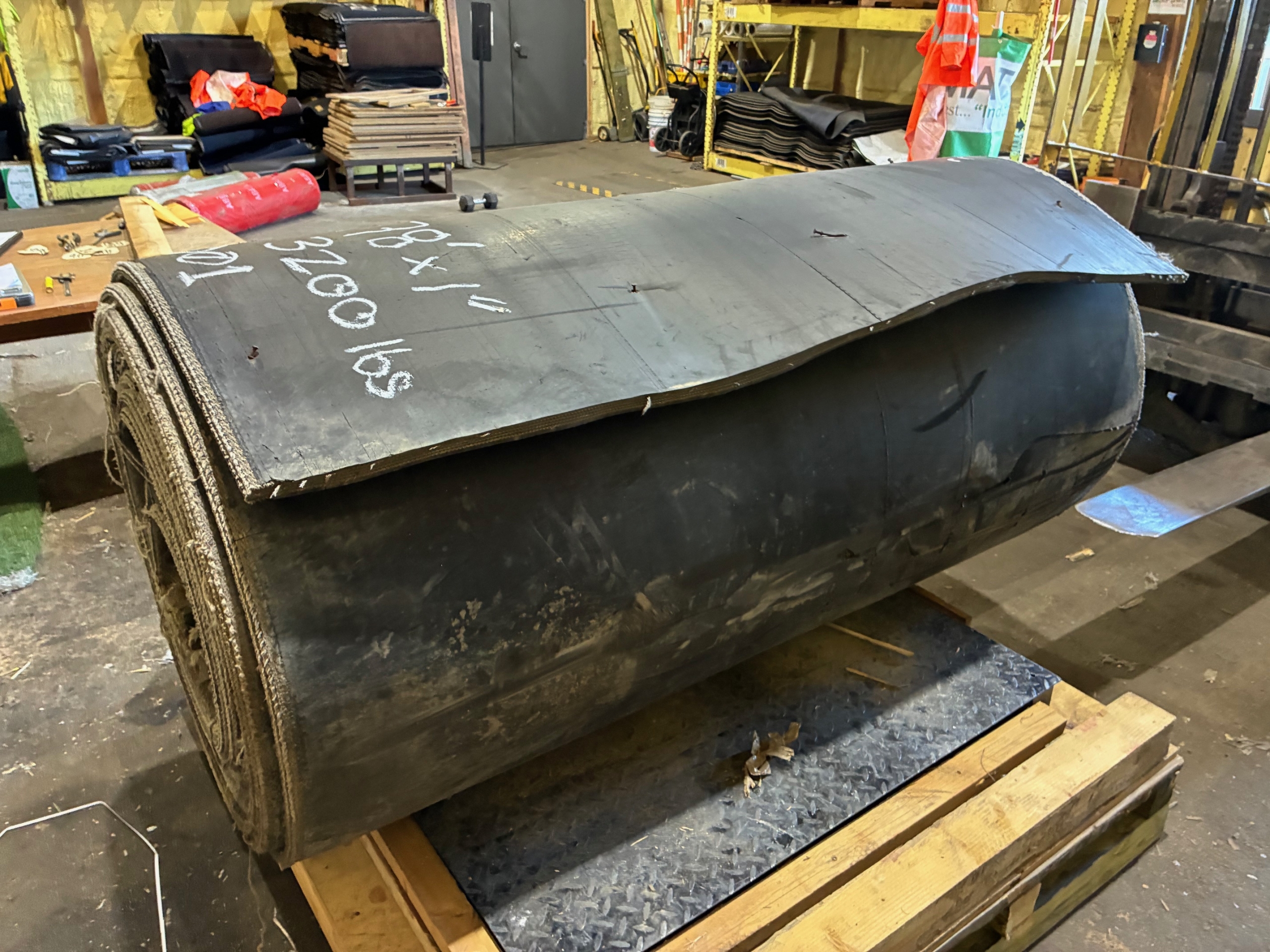 Used Rubber Conveyor