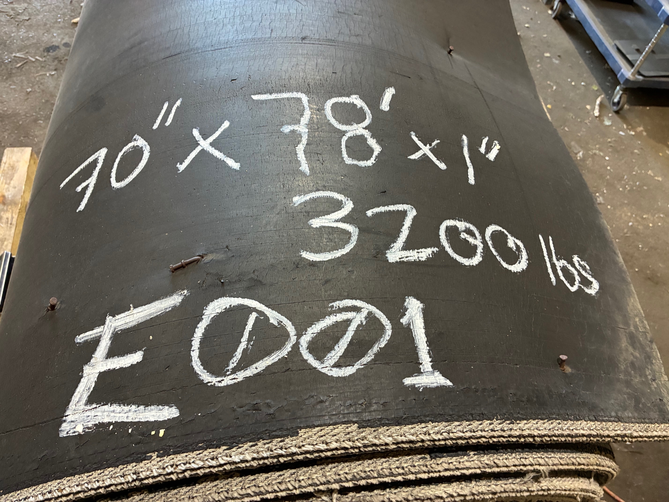 Used Rubber Conveyor