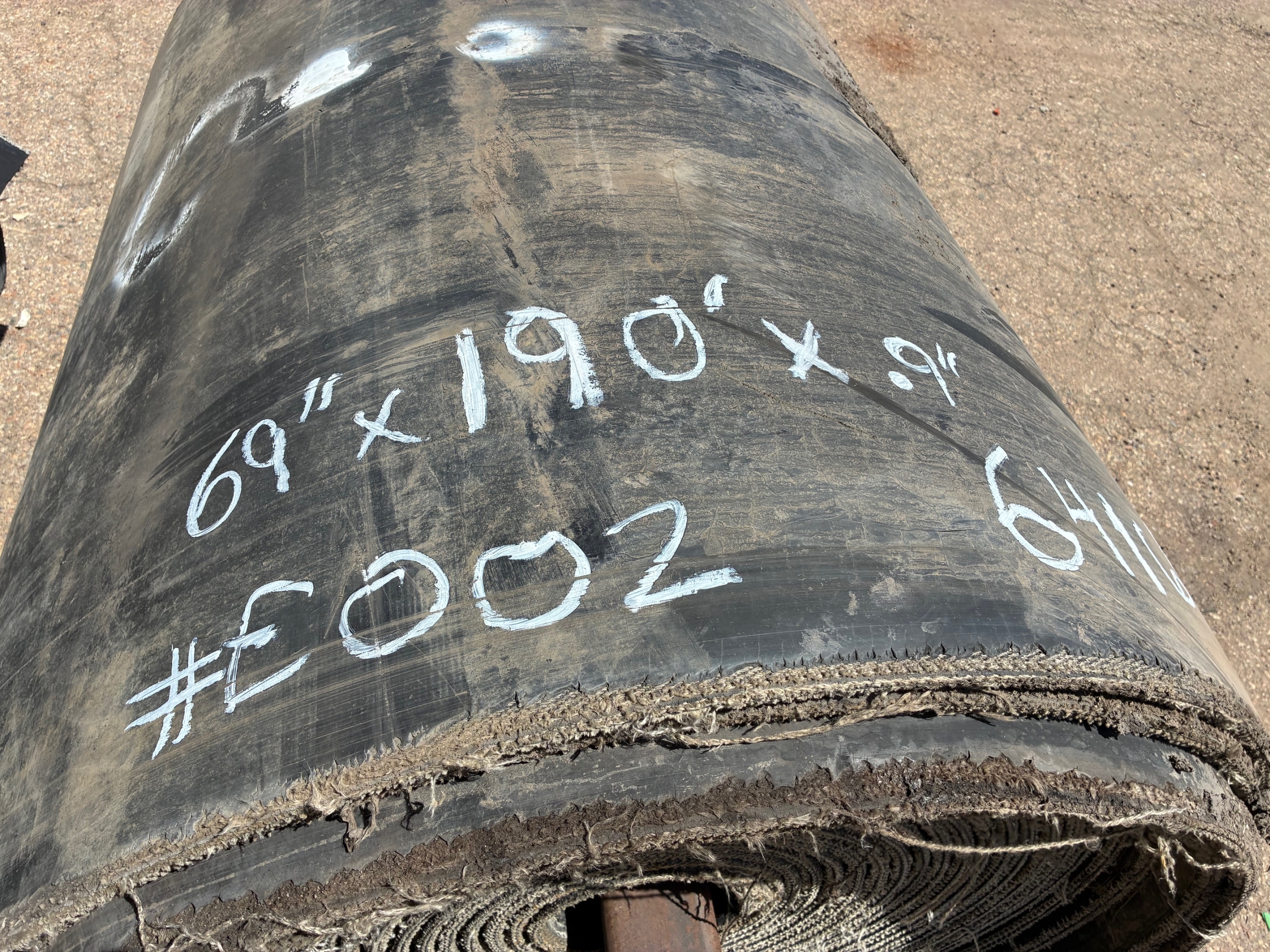 Used Rubber Conveyor
