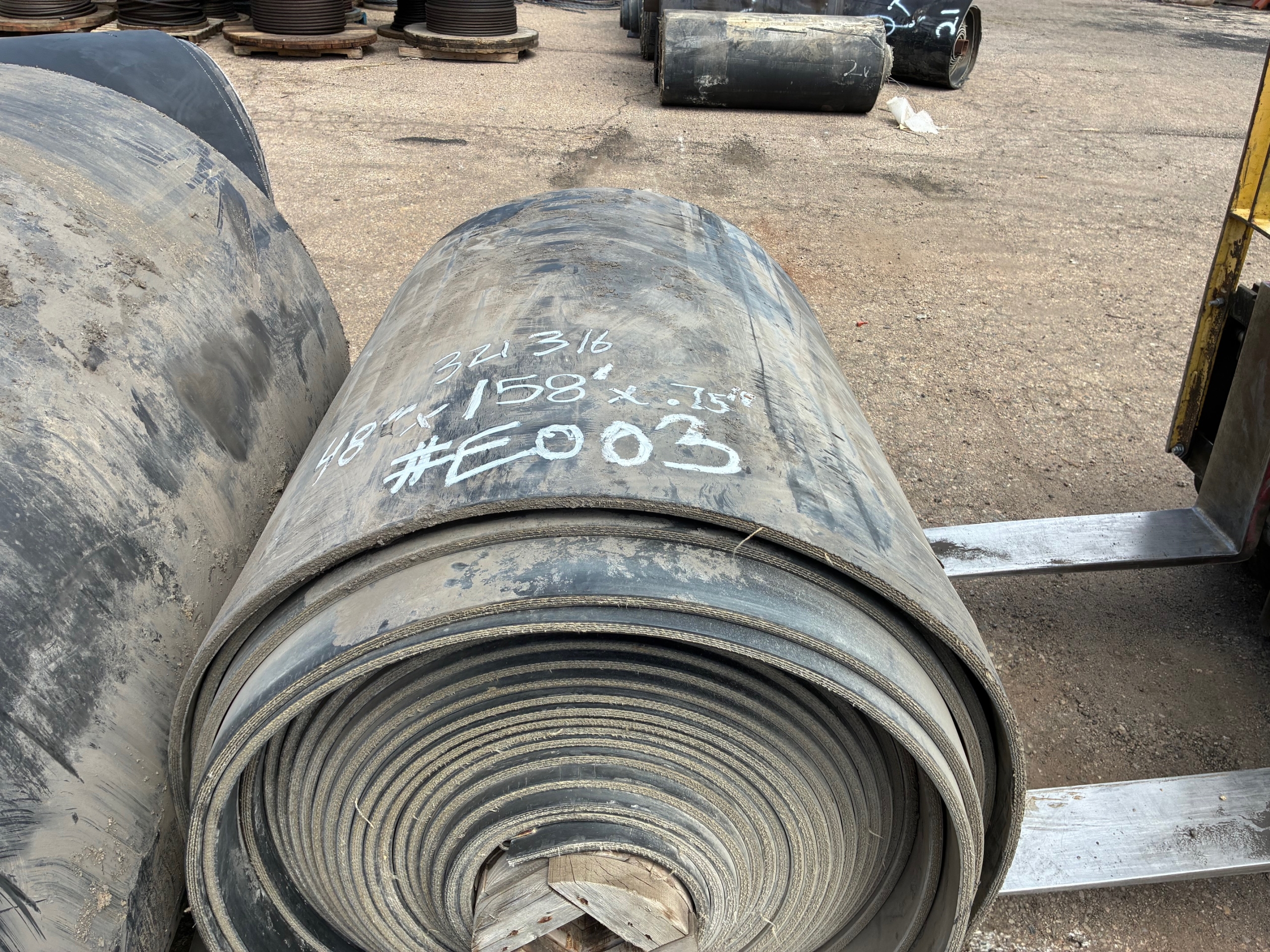 Used Rubber Conveyor