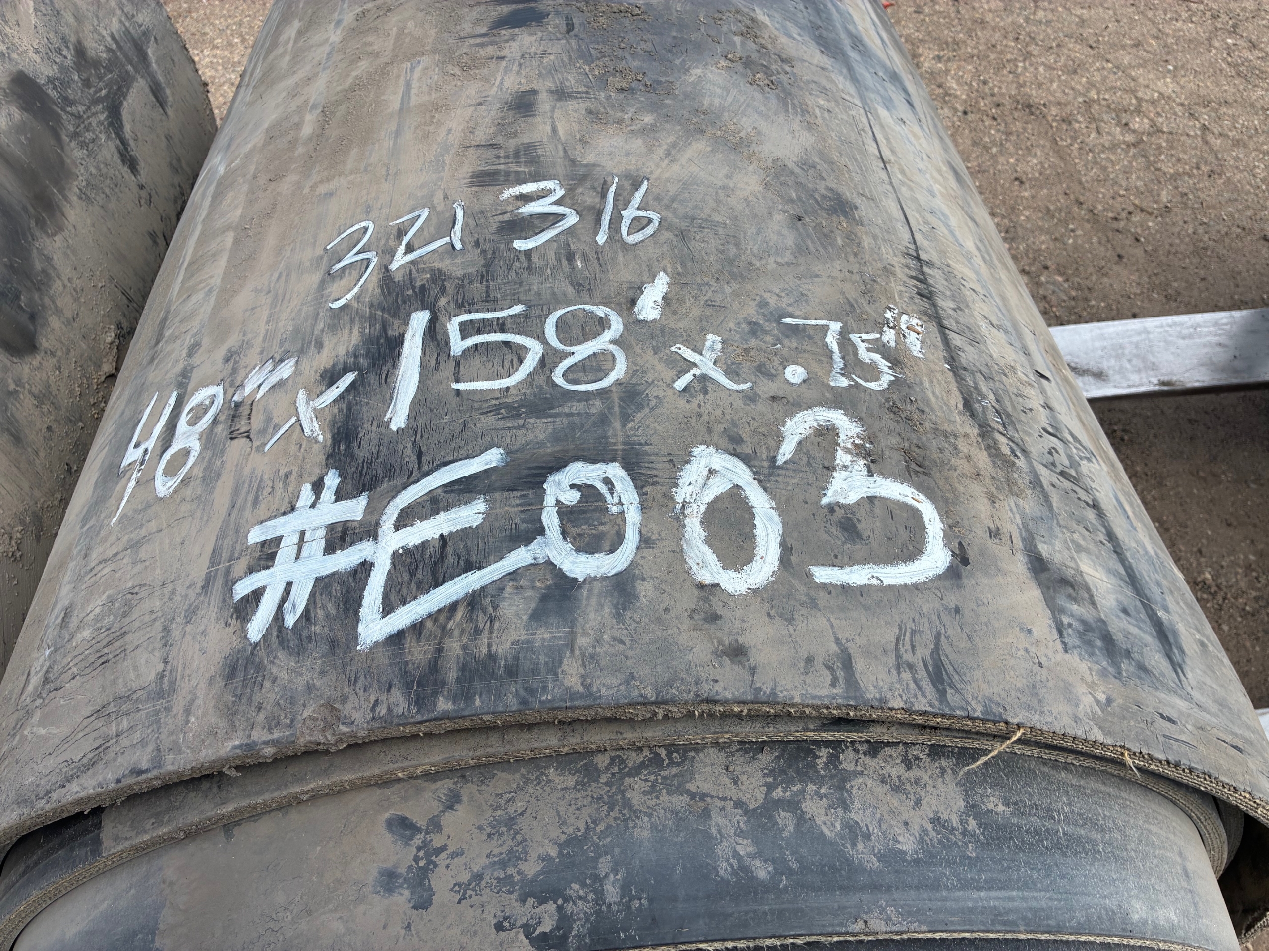 Used Rubber Conveyor