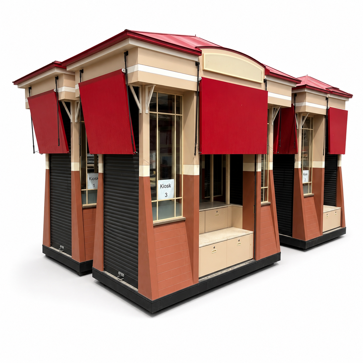Mall Kiosk - 9'-8" x 56" x 10'