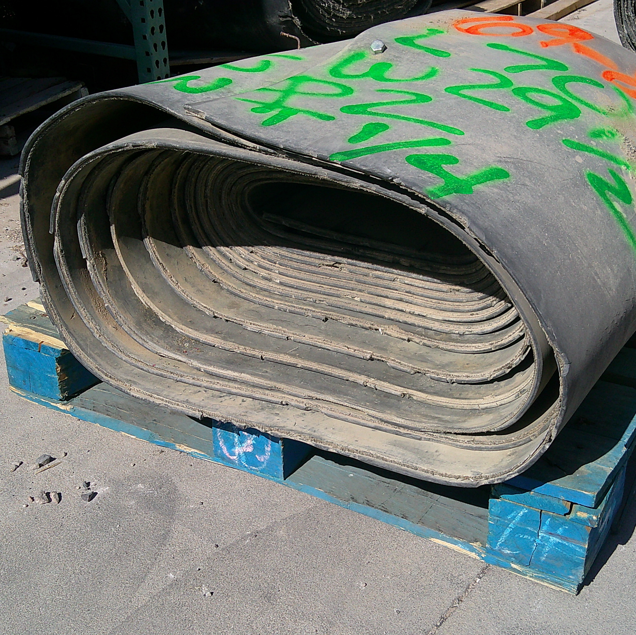 Used Rubber Conveyor