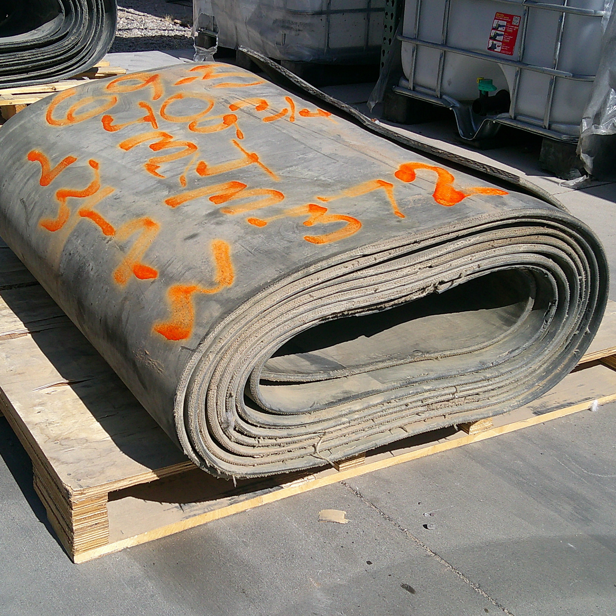 Used Rubber Conveyor