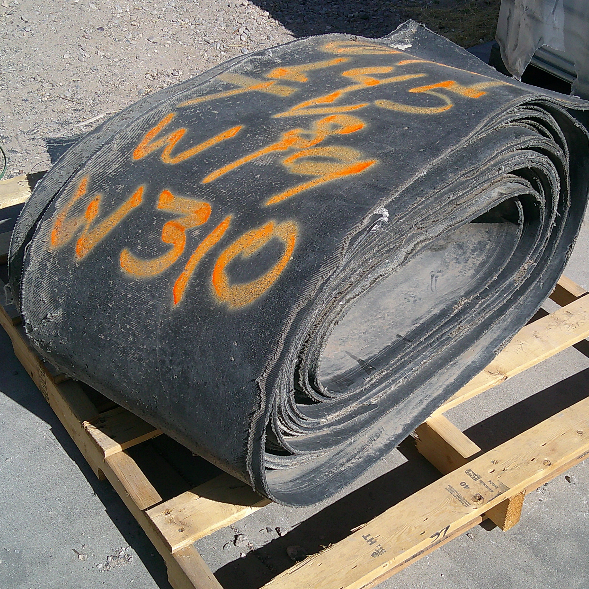 Used Rubber Conveyor
