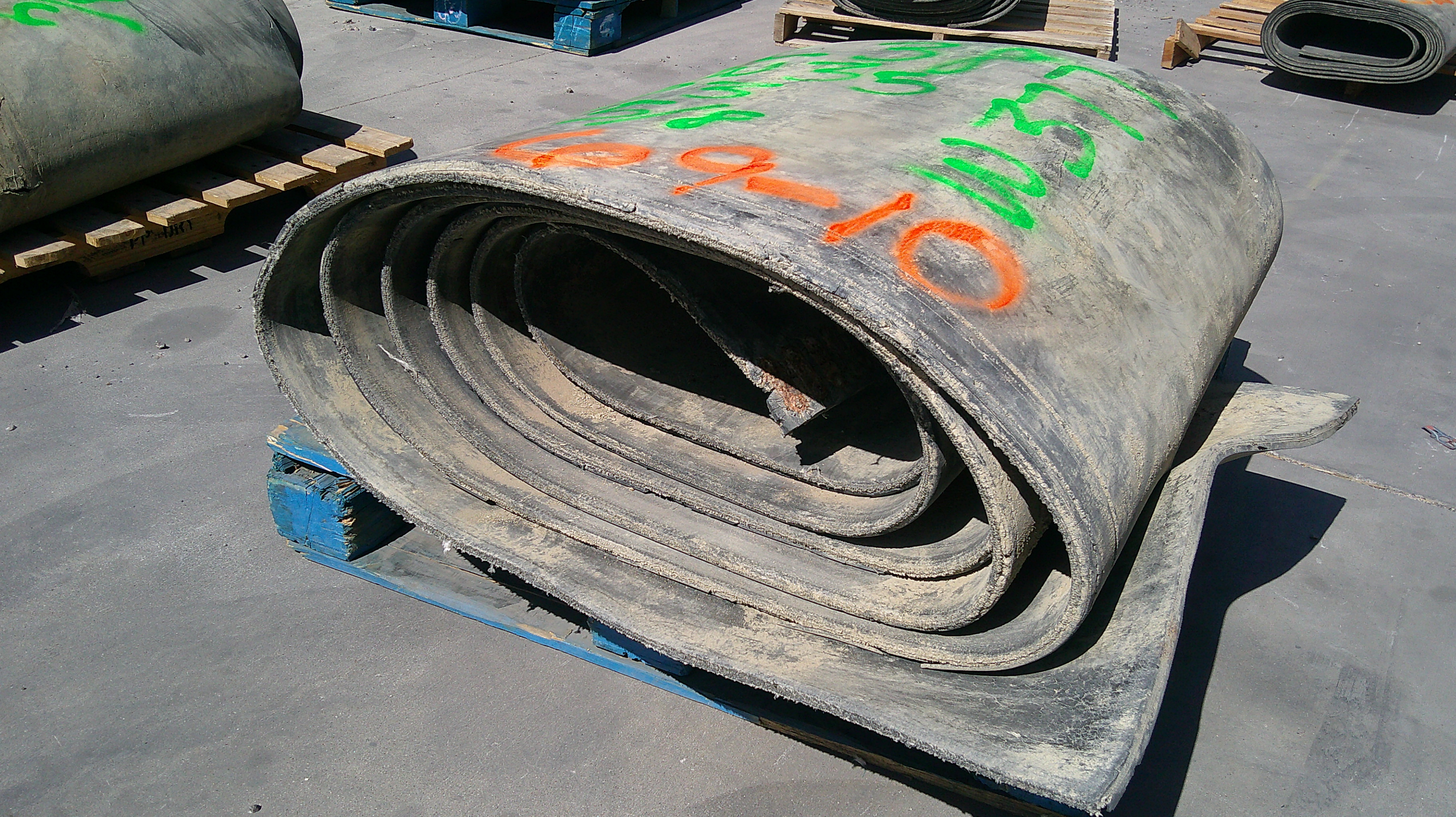 Used Rubber Conveyor