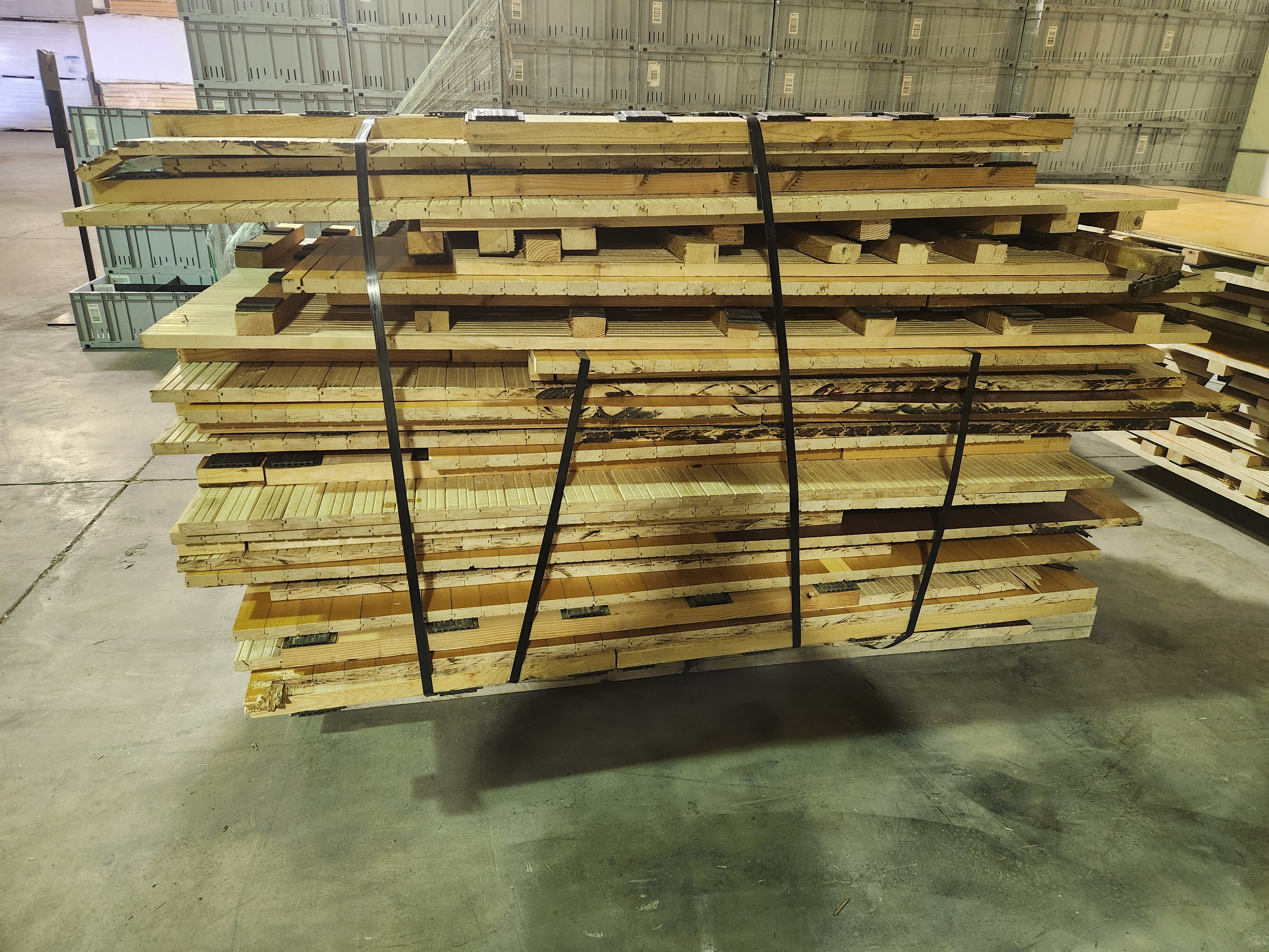 Wood Gym Floor - 5' x 4' x 1" - Image 6