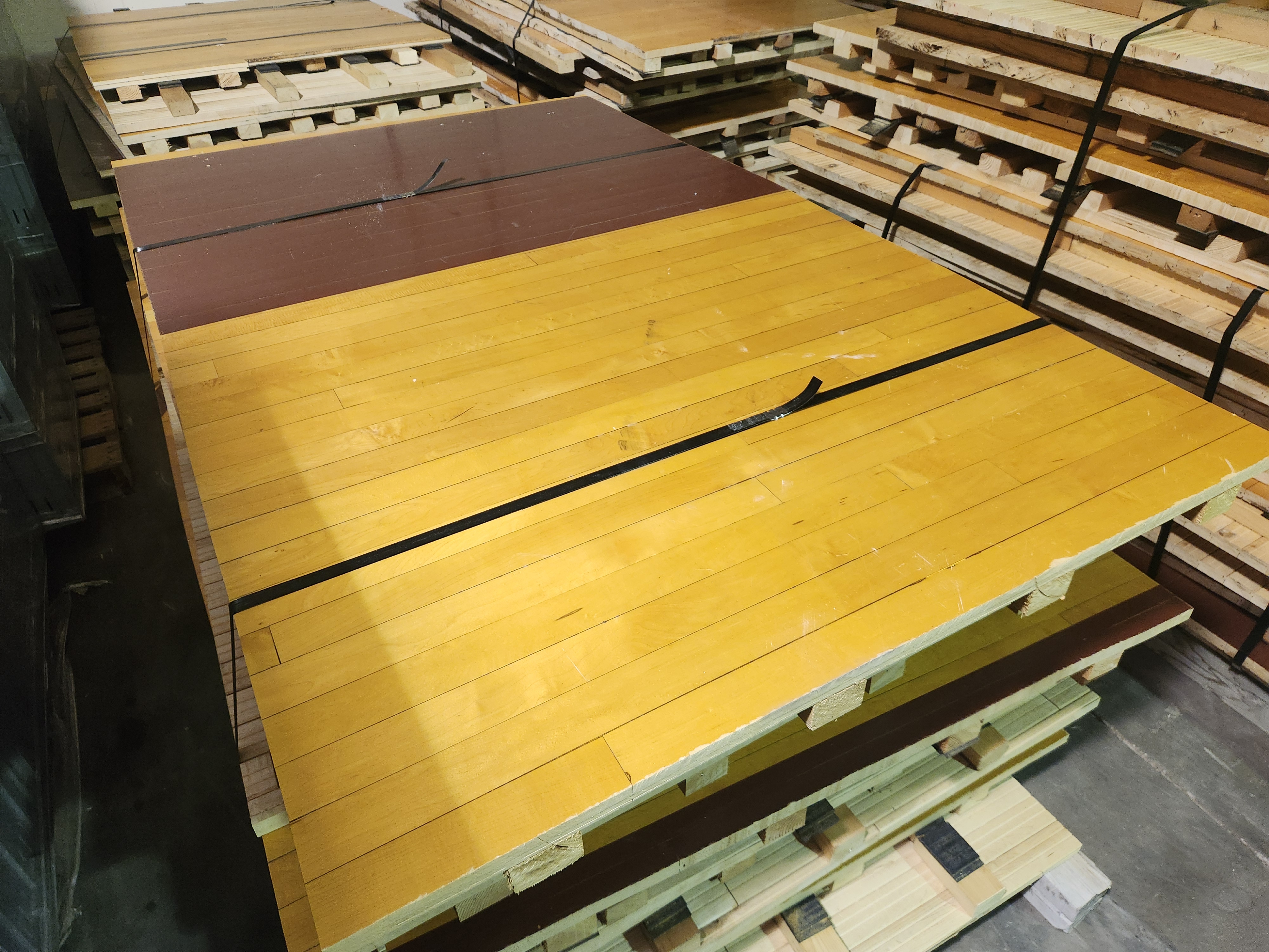 Wood Gym Floor - 5' x 4' x 1" - Image 5