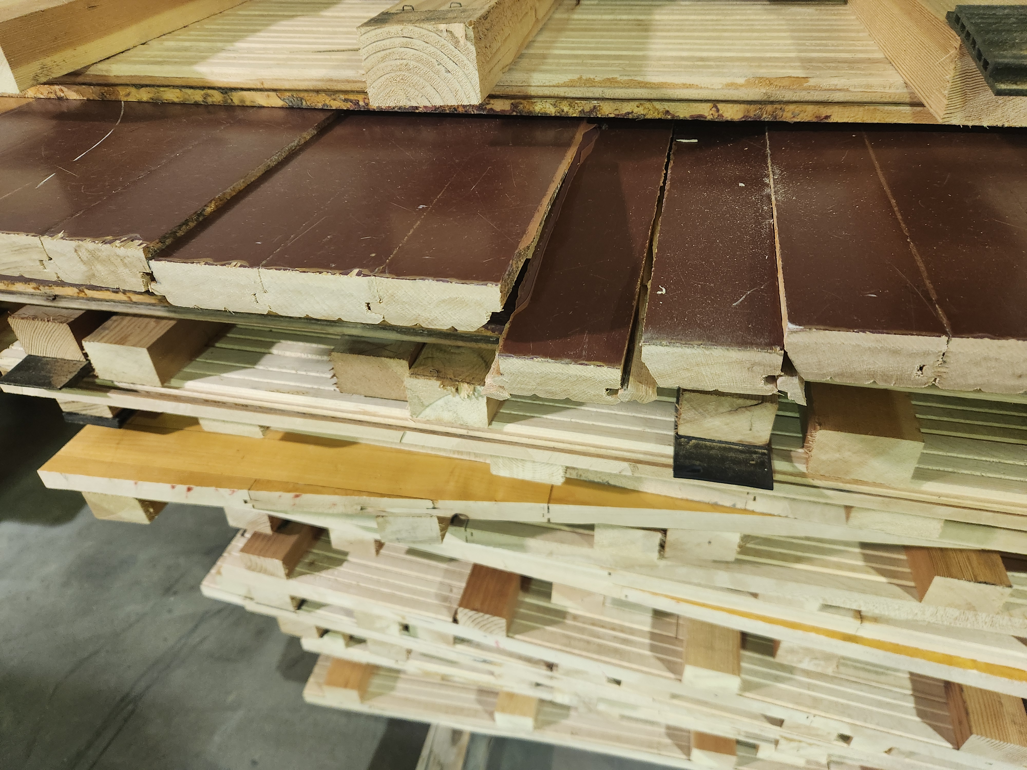 Wood Gym Floor - 5' x 4' x 1" - Image 4