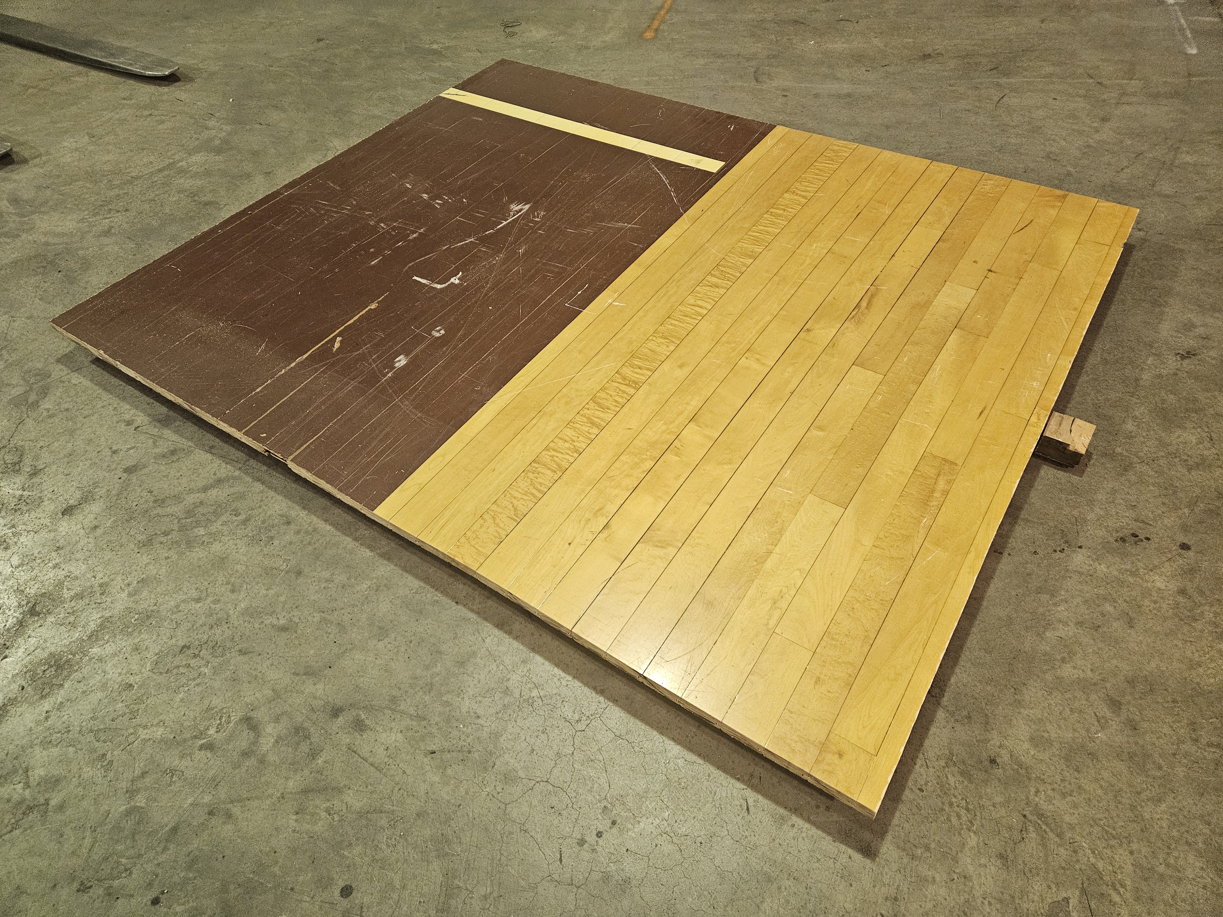 Wood Gym Floor - 5' x 4' x 1"