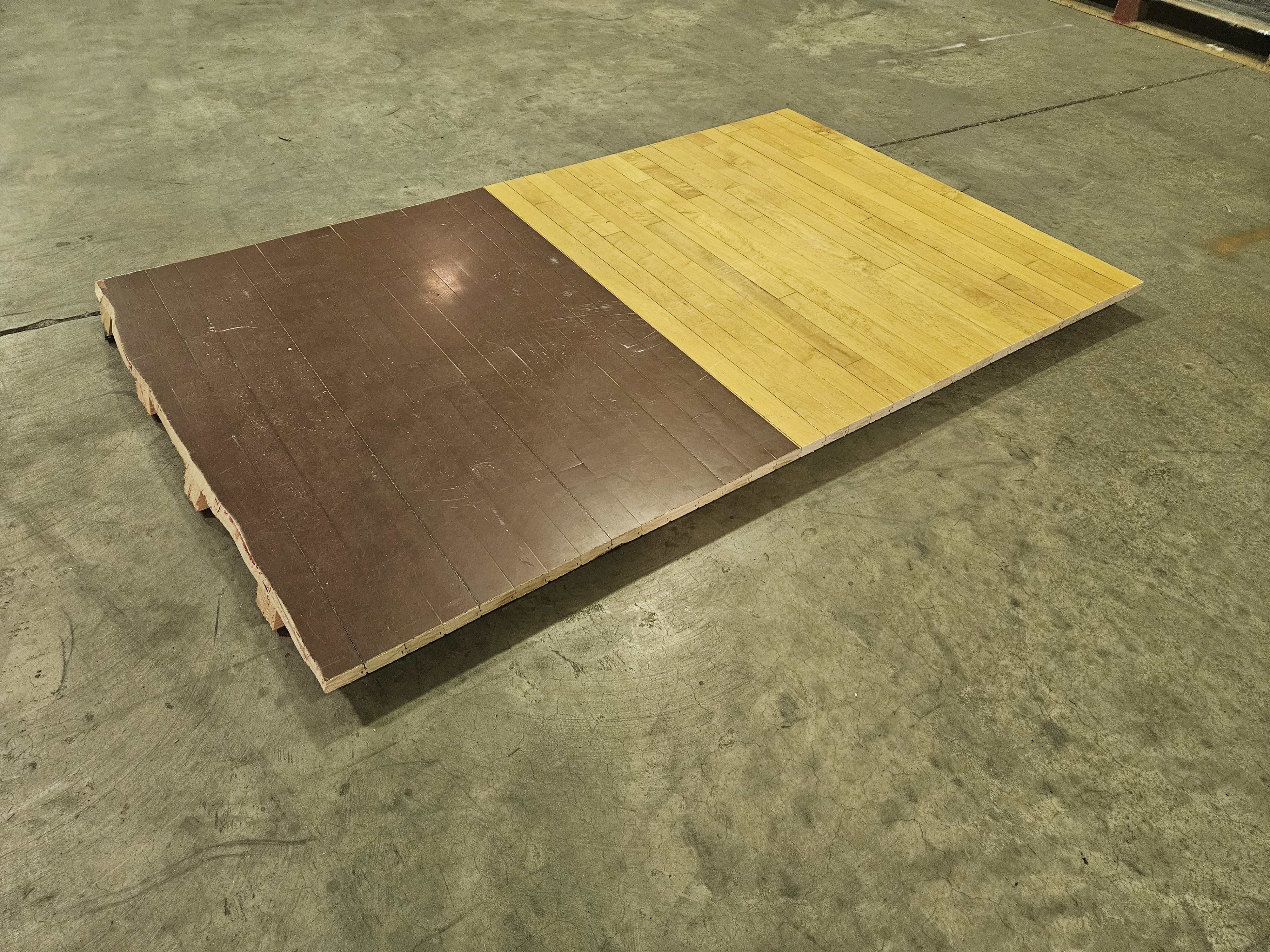 Wood Gym Floor - 6' x 4' x 1"