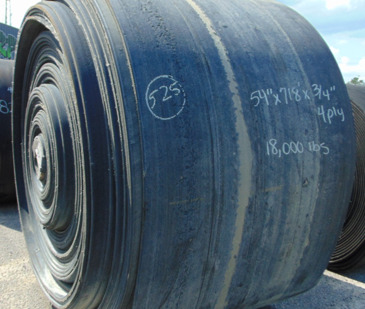 Used Rubber Conveyor